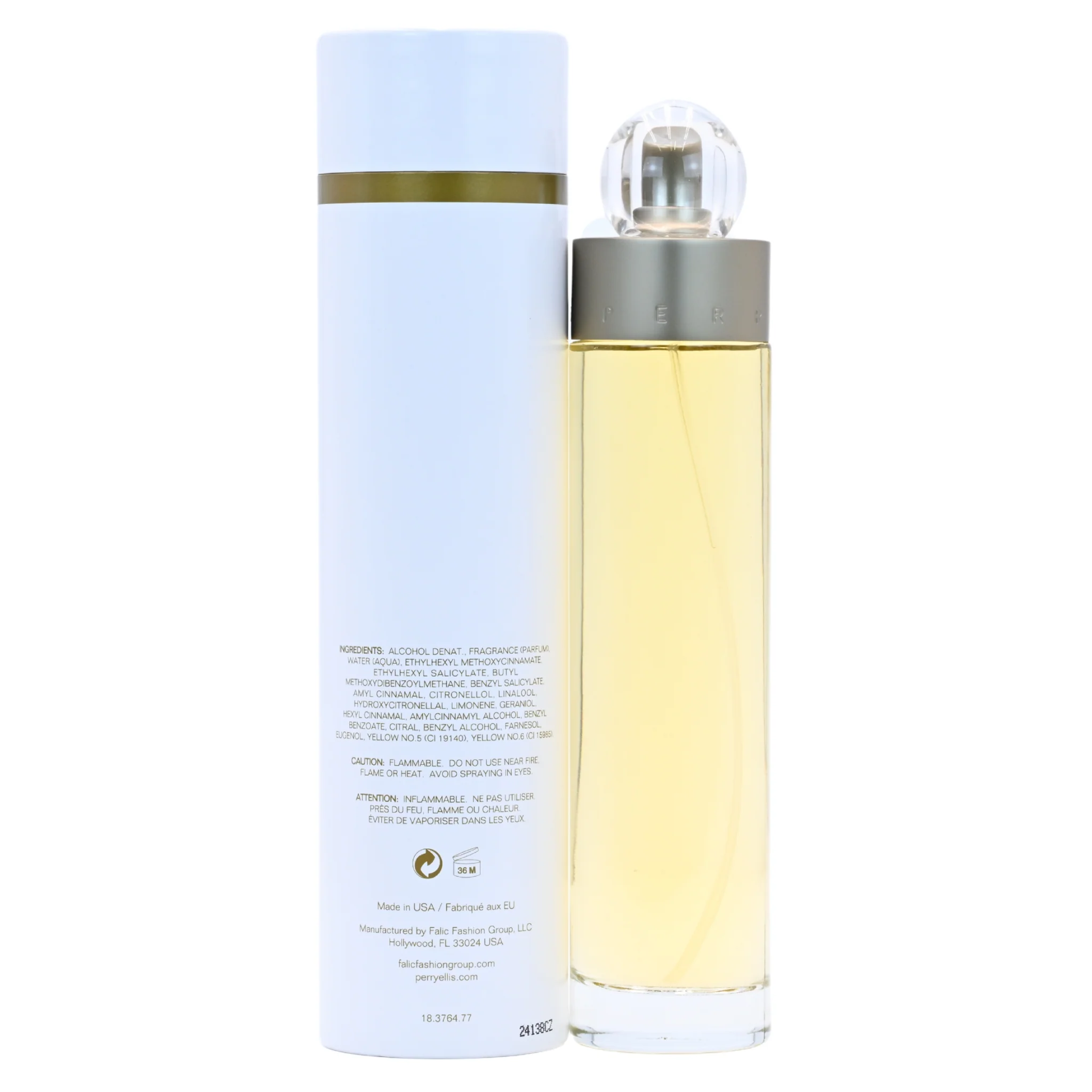 360 by Perry Ellis 6.7 / 6.8 oz EDT For Women NEW IN BOX - Image 3