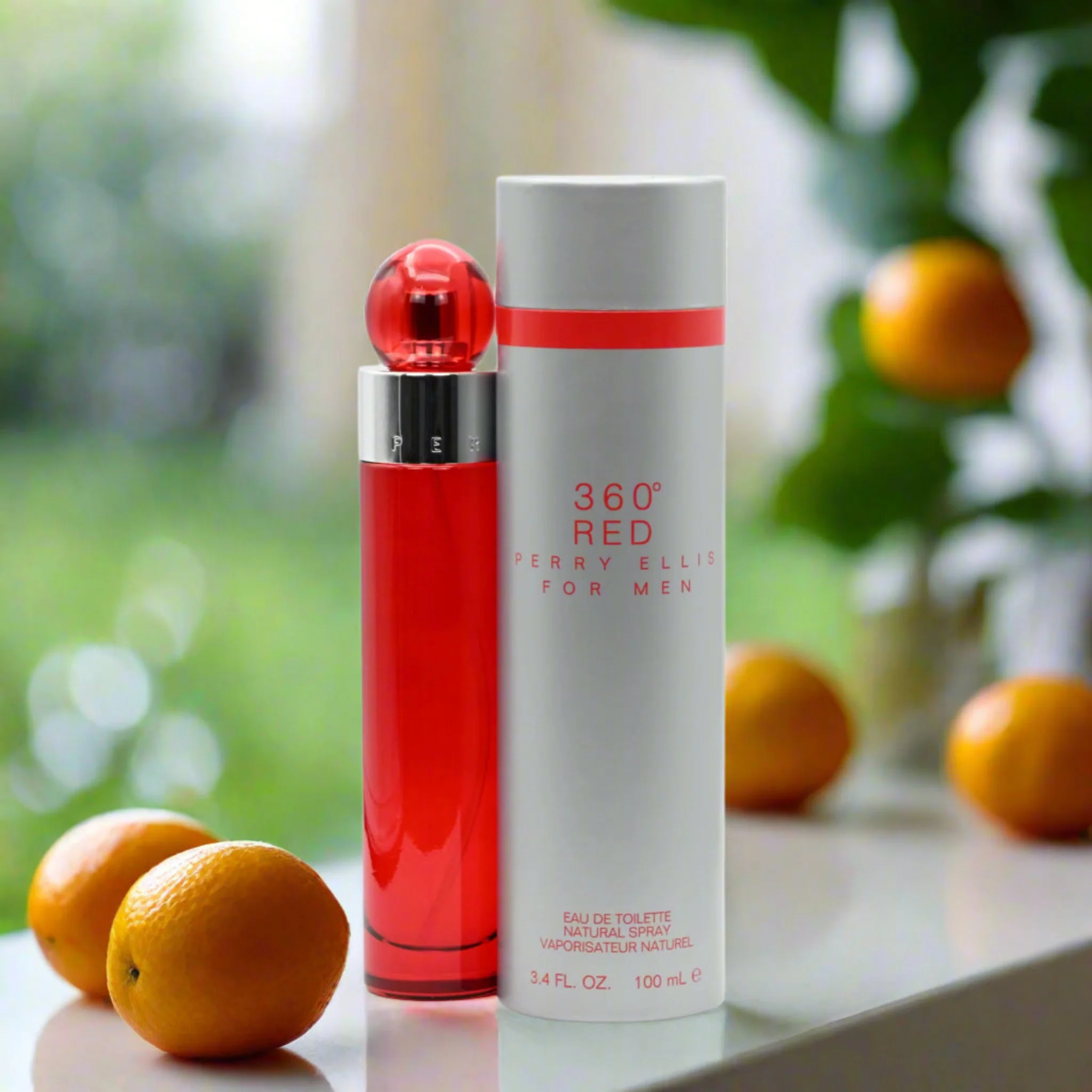 360 RED for Men by Perry Ellis Cologne 3.4 oz EDT New in Box - Image 5