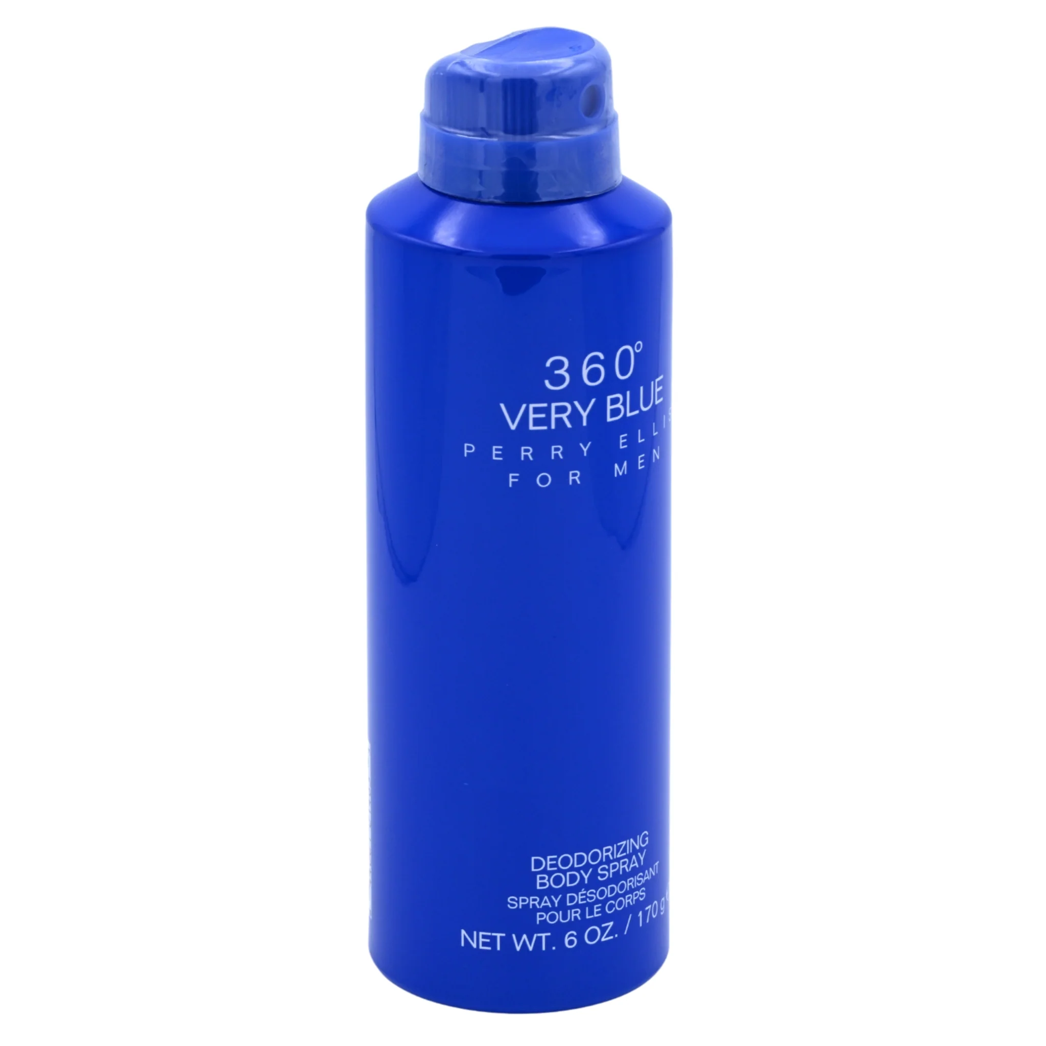 360 Very Blue by Perry Ellis 6.0 oz Deodorizing Body Spray - Image 2