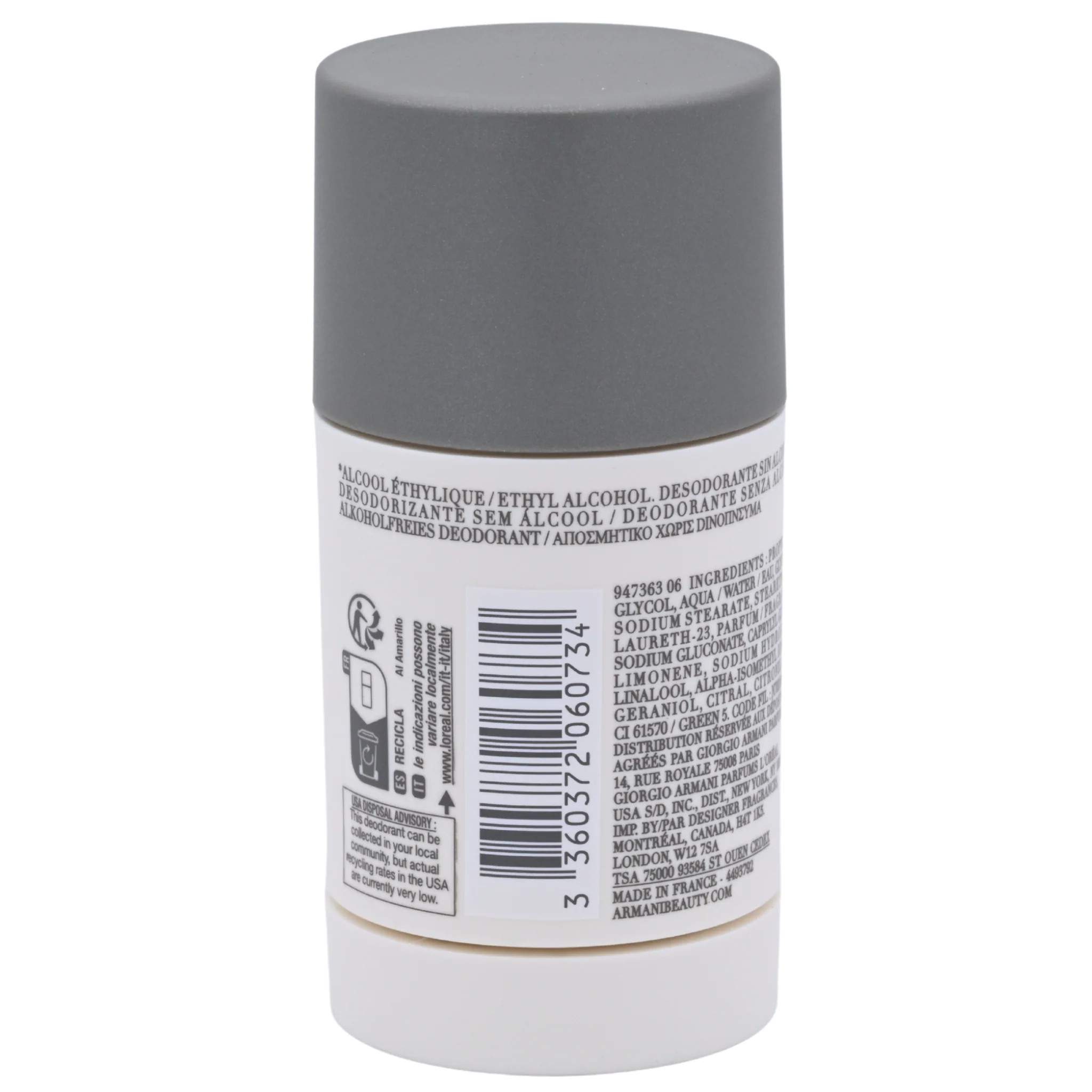 Acqua Di Gio by Giorgio Armani deodorant for men 2.6 oz New - Image 3