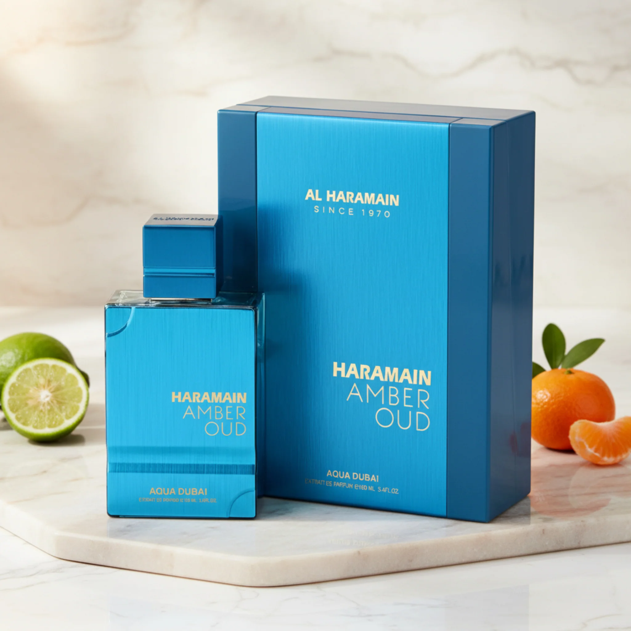 Amber Oud Aqua Dubai by Al Haramain for unisex EDP 3.3 / 3.4 oz New in Box - Image 6