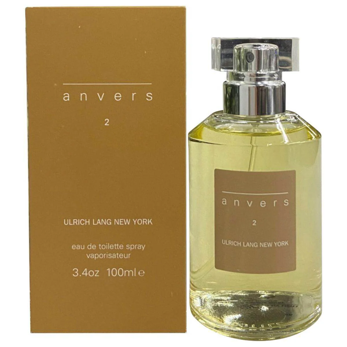 Anvers 2 by Ulrich Lang New York cologne for men EDT 3.3 / 3.4 oz New in Box