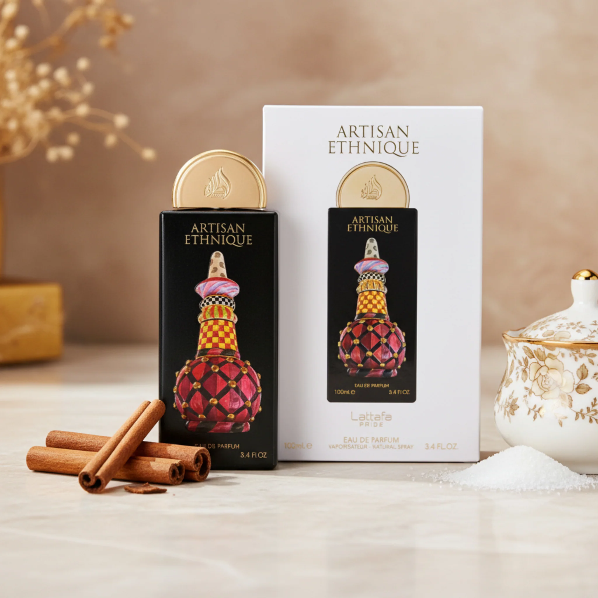 Artisan Ethnique by Lattafa perfume for unisex EDP 3.3 / 3.4 oz New in Box - Image 8
