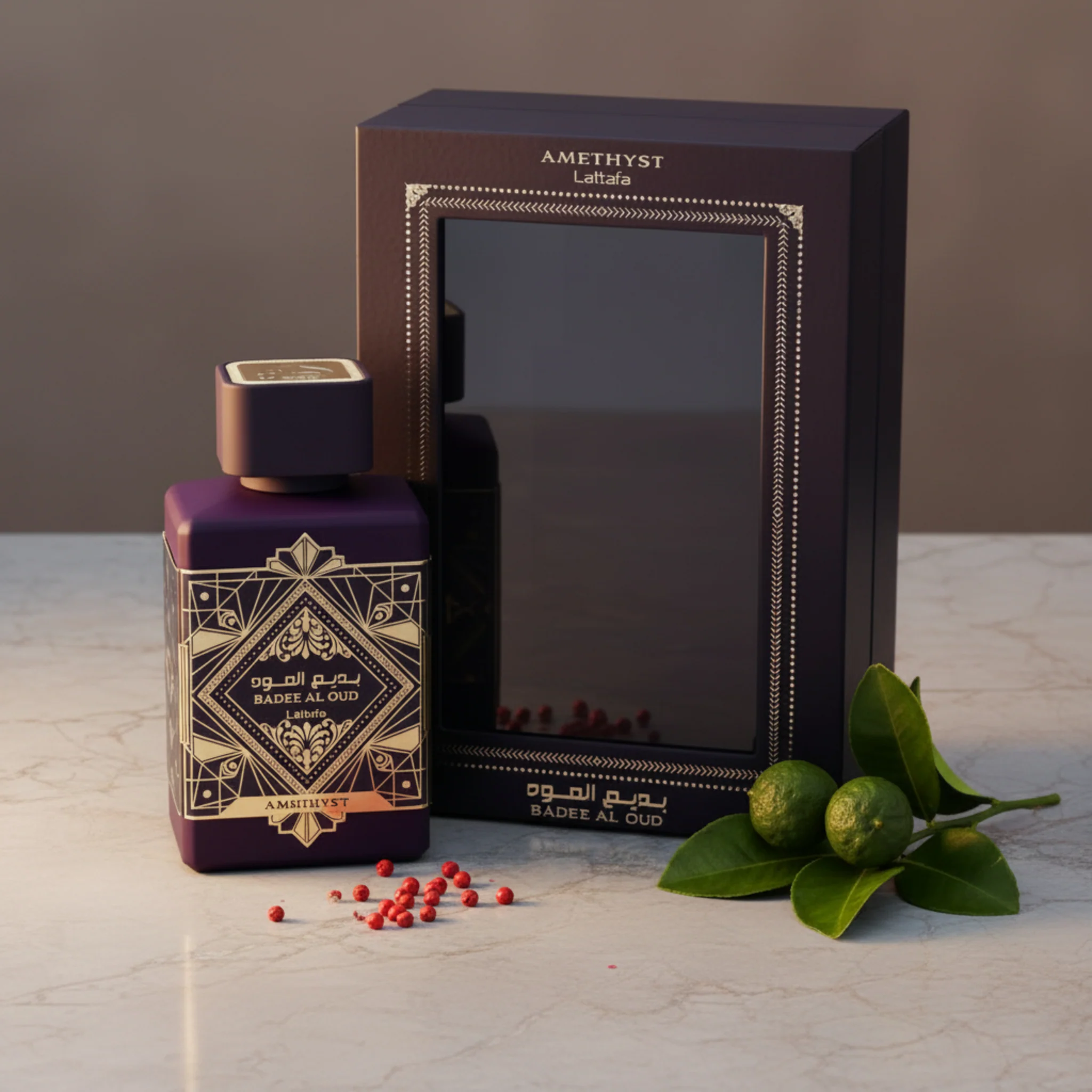 Bade'e al Oud Amethyst by Lattafa perfume unisex EDP 3.3 / 3.4 oz New in Box - Image 6