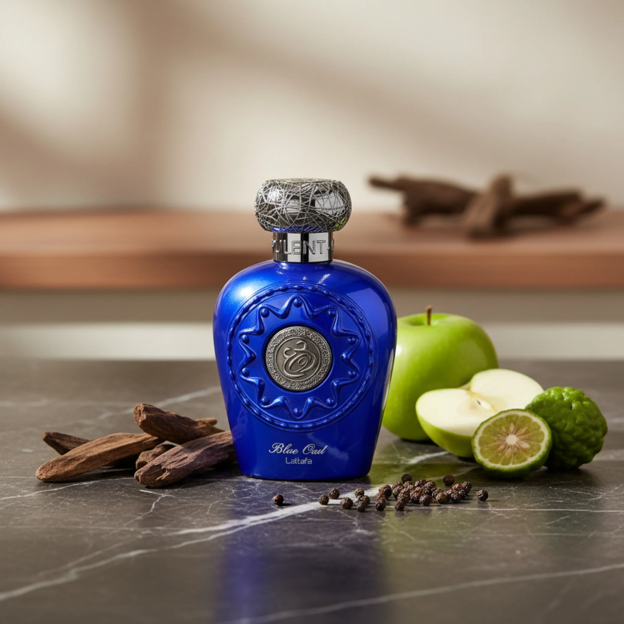 Blue Oud by Lattafa perfume for unisex EDP 3.3 / 3.4 oz New in Box - Image 5