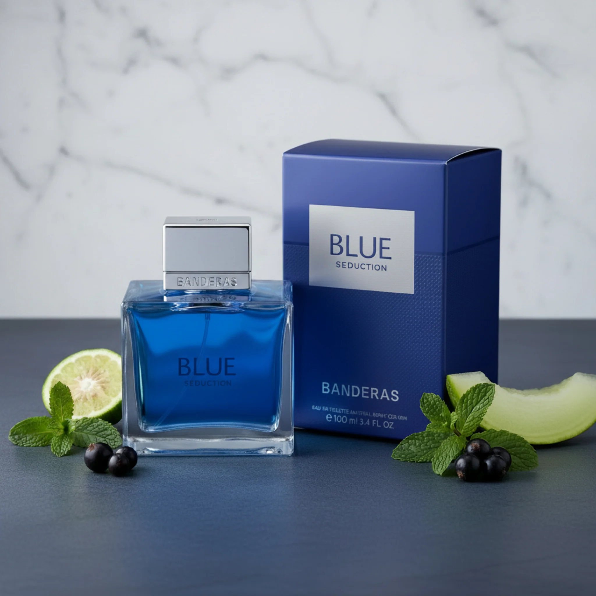 Blue Seduction Men by Antonio Banderas 3.4 oz for Men edt New In Box - Image 6