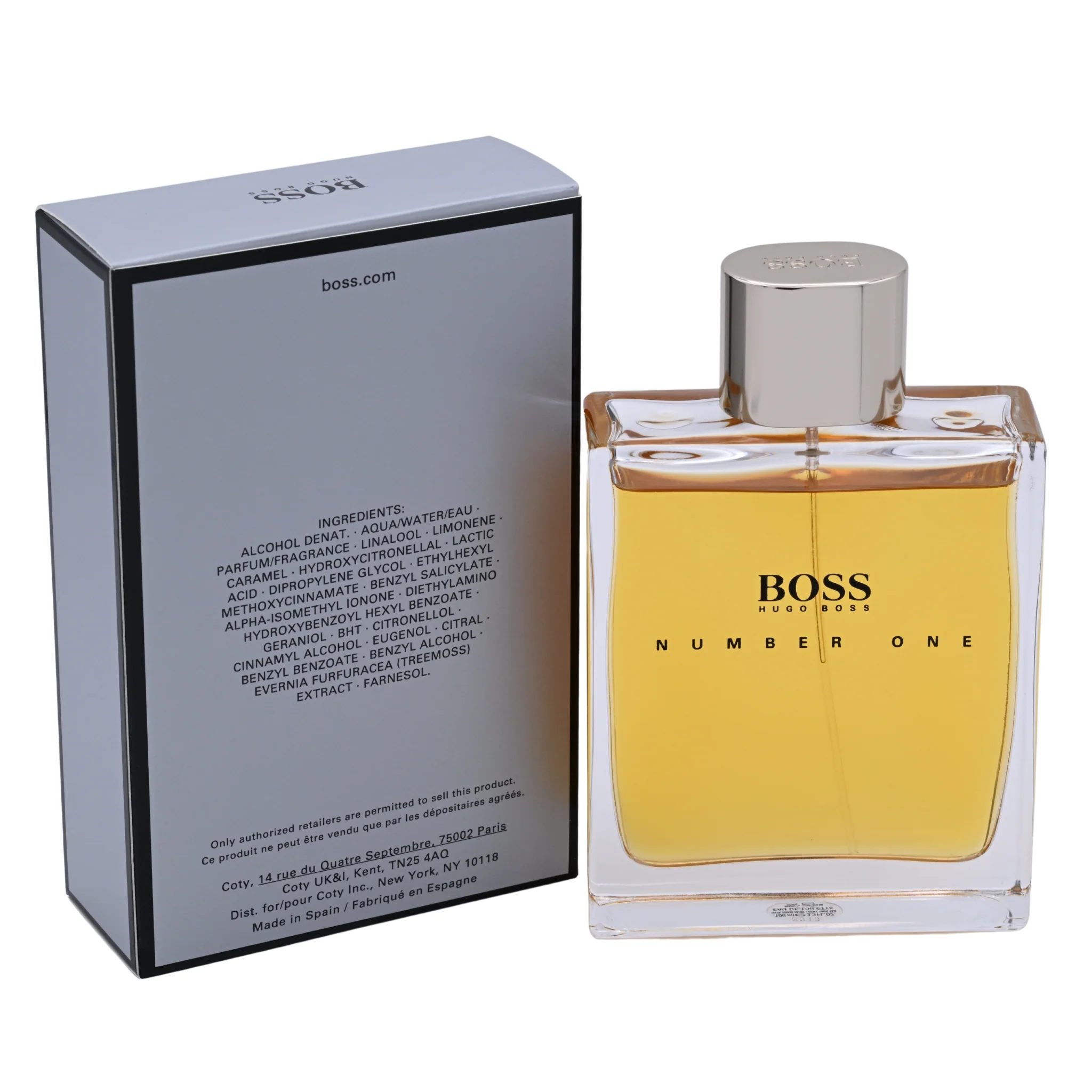 Boss Number One by Hugo Boss cologne for men EDT 3.3 / 3.4 oz New in Box - Image 4