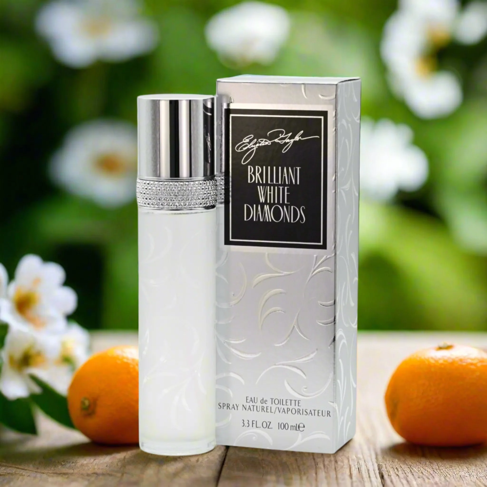 BRILLIANT White Diamonds Elizabeth Taylor women 3.3 oz 3.4 edt NEW IN BOX - Image 5