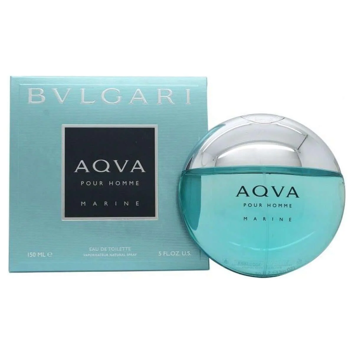 BVLGARI AQVA MARINE by Bvlgari cologne for Men EDT 5.0 / 5 oz New in Box