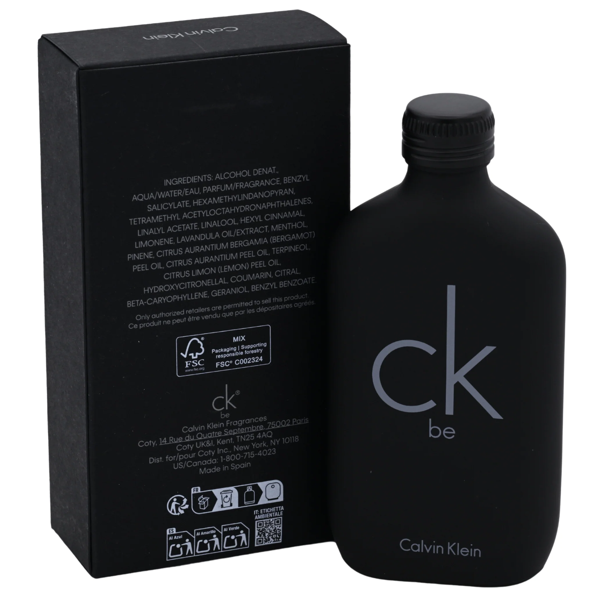 CK BE by Calvin Klein Perfume Cologne EDT 3.3 / 3.4 oz New in Box - Image 4
