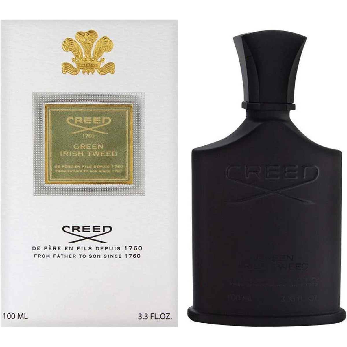 Creed Green Irish Tweed by Creed cologne for him EDP 3.3 / 3.4 oz New in Box (No Cellophane)