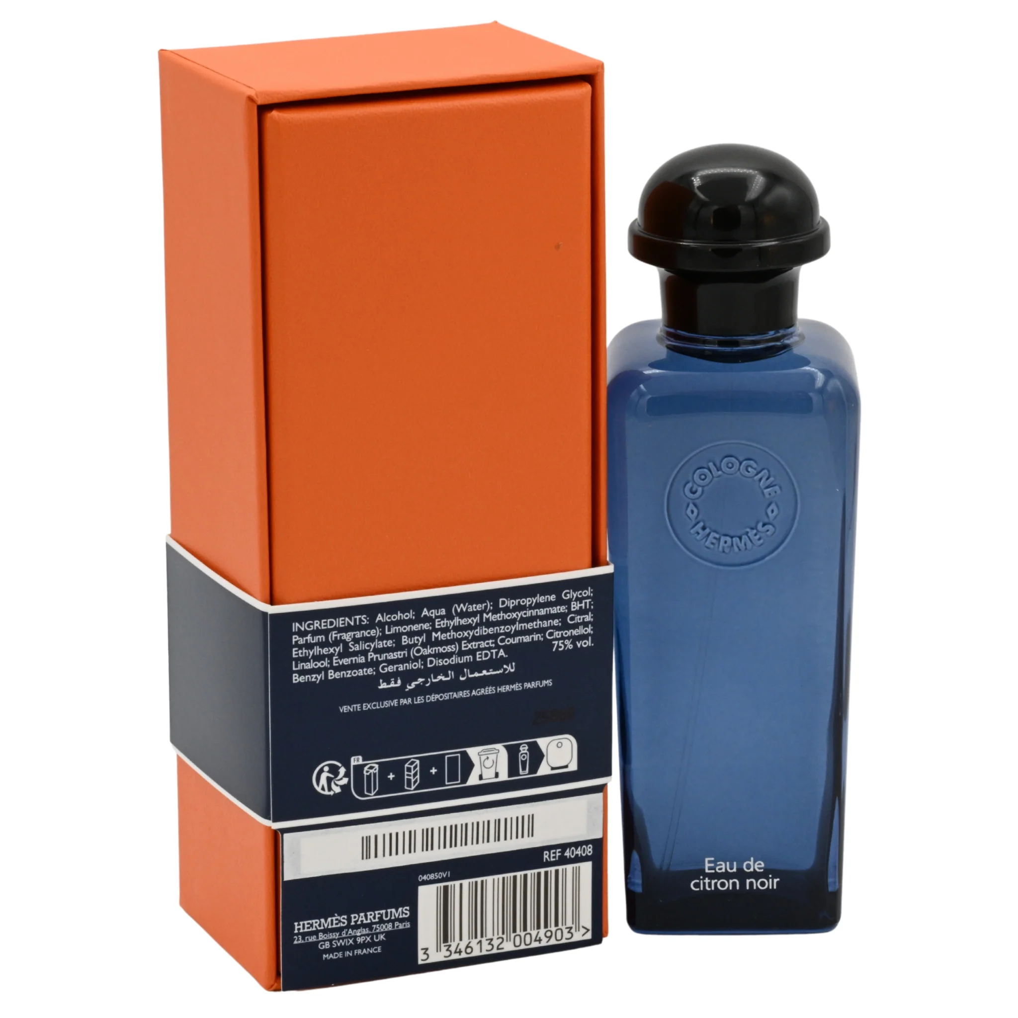 Eau De Citron Noir By Hermes cologne for unisex EDC 3.3 / 3.4 oz New in Box - Image 4