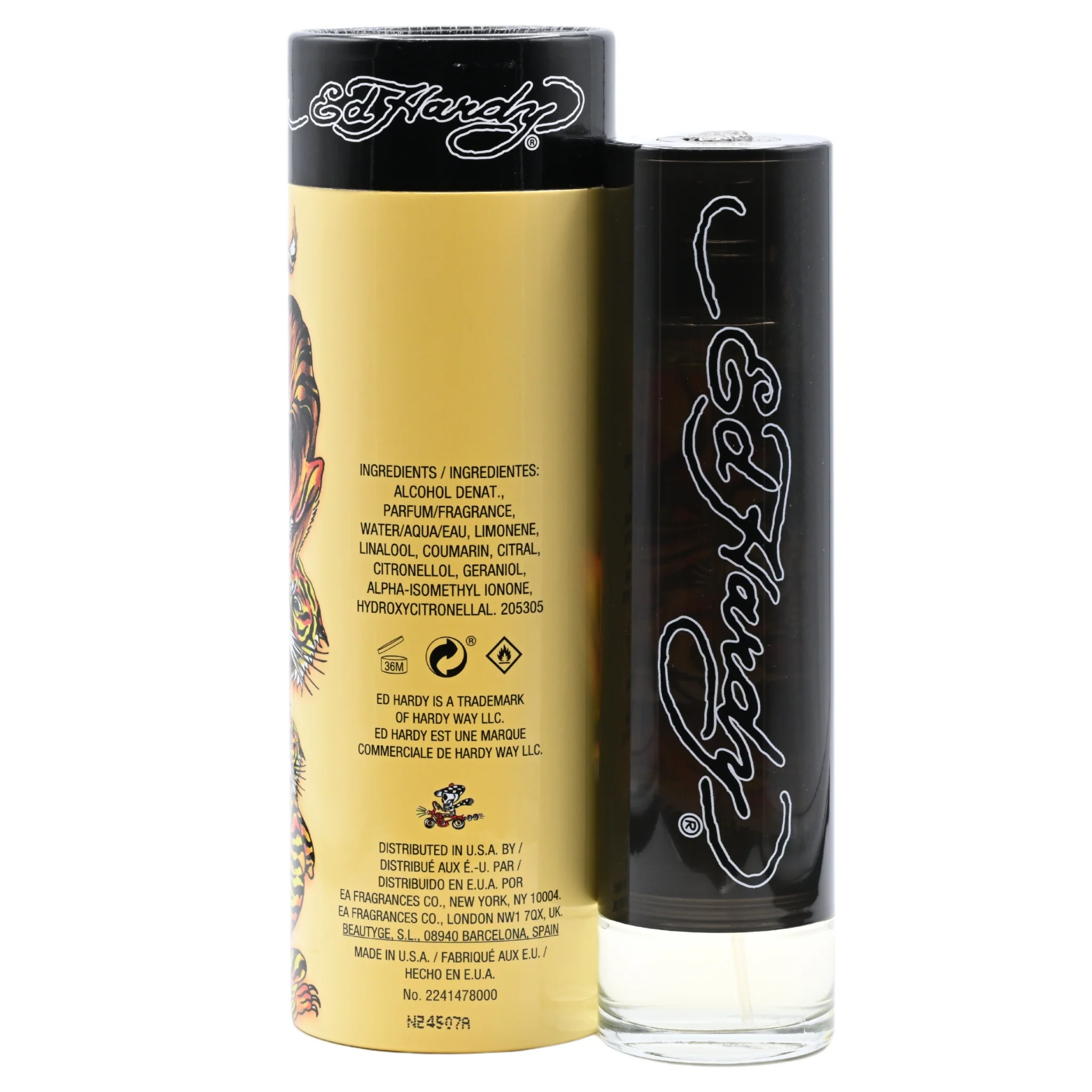 ED HARDY by Christian Audigier 3.3 / 3.4 oz EDT For Men Cologne New in Box - Image 3