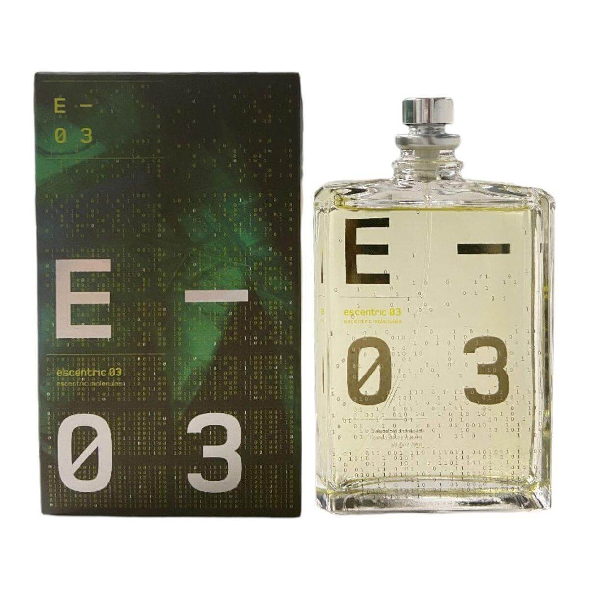 Escentric 03 by Escentric Molecules for unisex EDT 3.5 oz New In Box