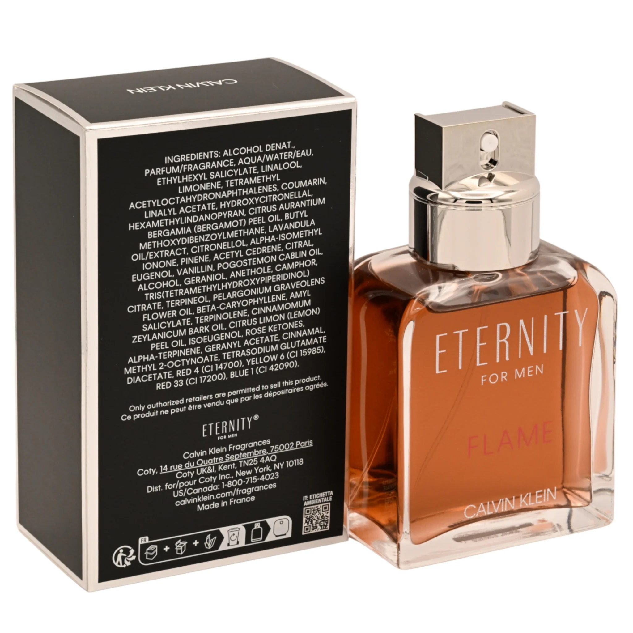 ETERNITY FLAME by Calvin Klein cologne for Men EDT 3.3 / 3.4 oz New in Box - Image 4