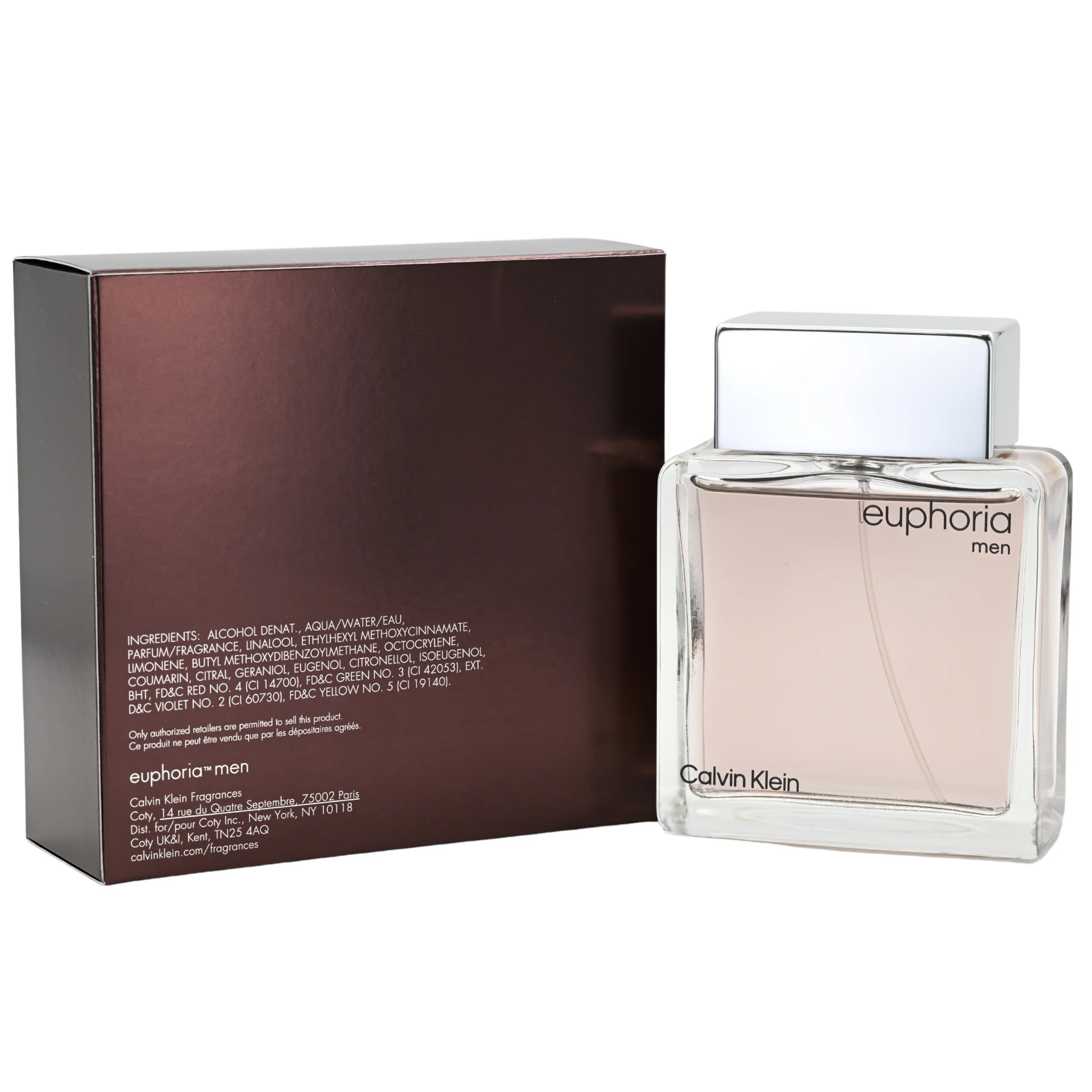 EUPHORIA MEN Calvin Klein 3.3 / 3.4 oz EDT Cologne for Men NEW IN BOX - Image 4
