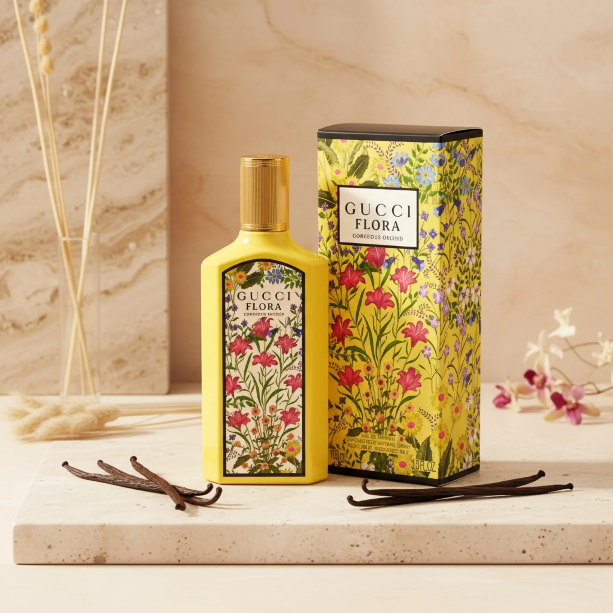 Flora Gorgeous Orchid by Gucci perfume for her EDP 3.3 / 3.4 oz New in Box - Image 6