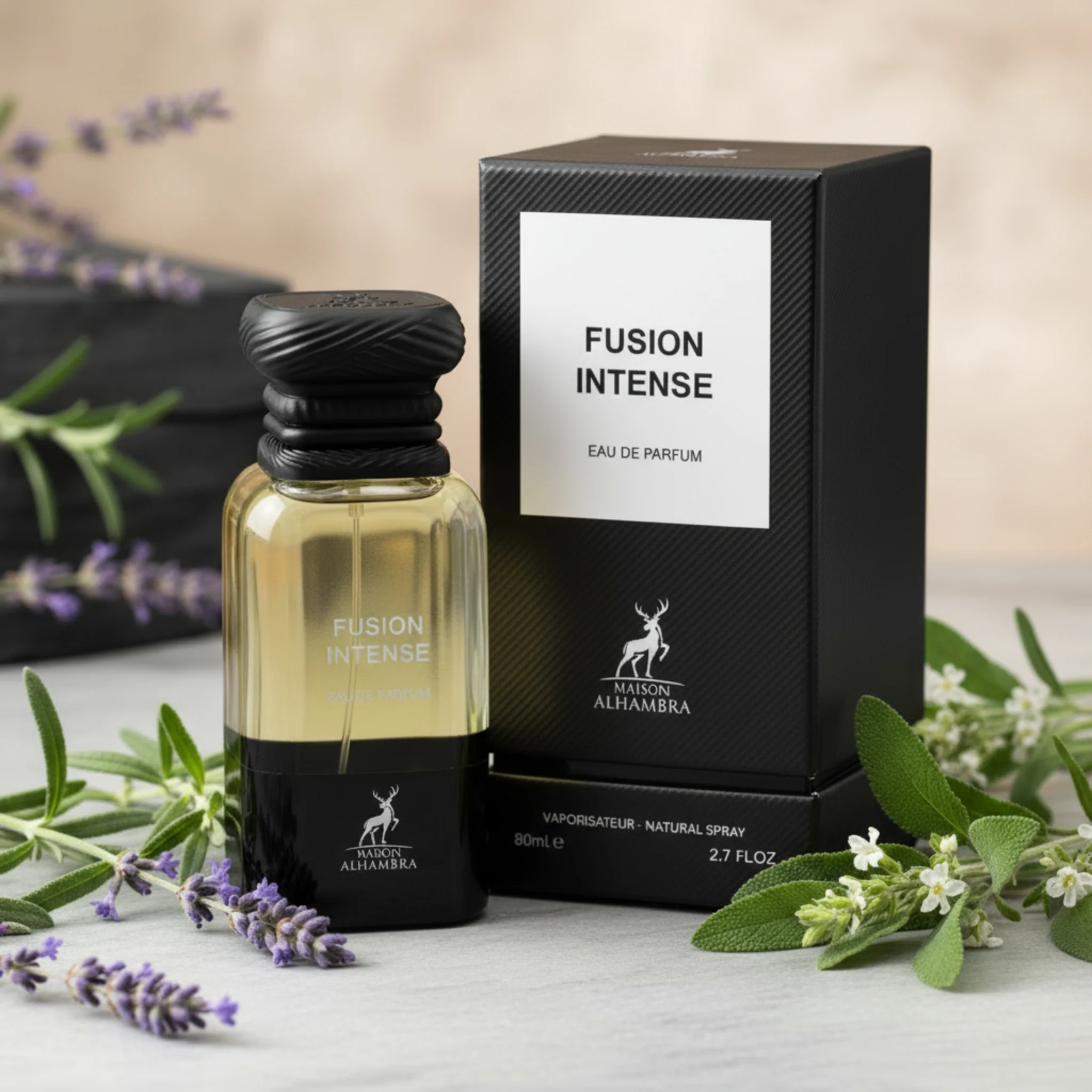 Fusion Intense by Maison Alhambra cologne for men EDP 2.7 oz New in Box - Image 6