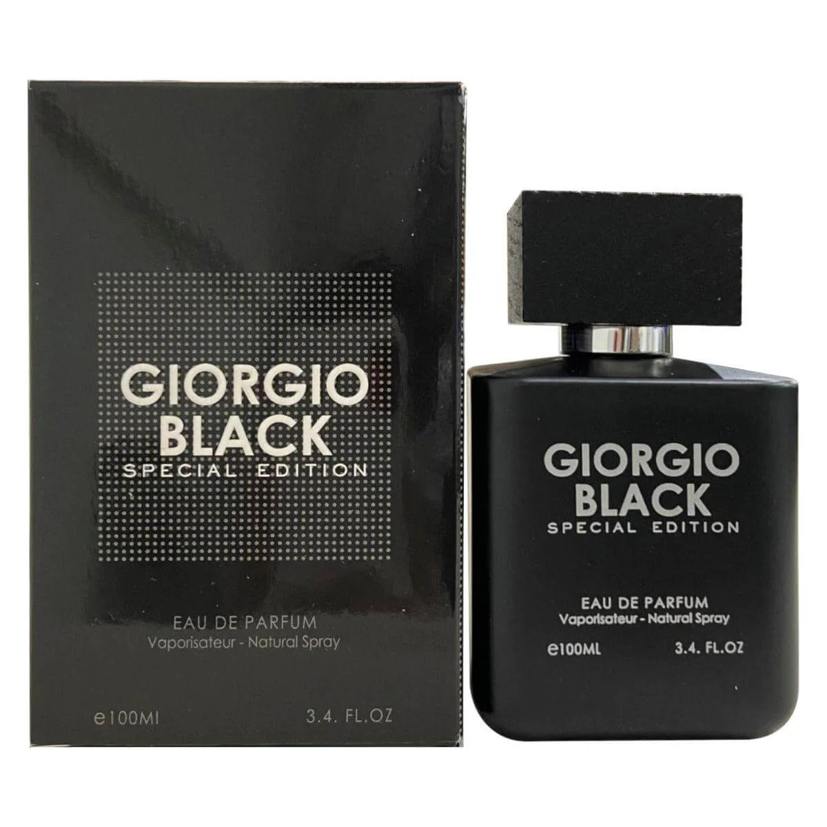 Giorgio Black by Giorgio Group cologne for men EDP 3.3 / 3.4 oz New in Box