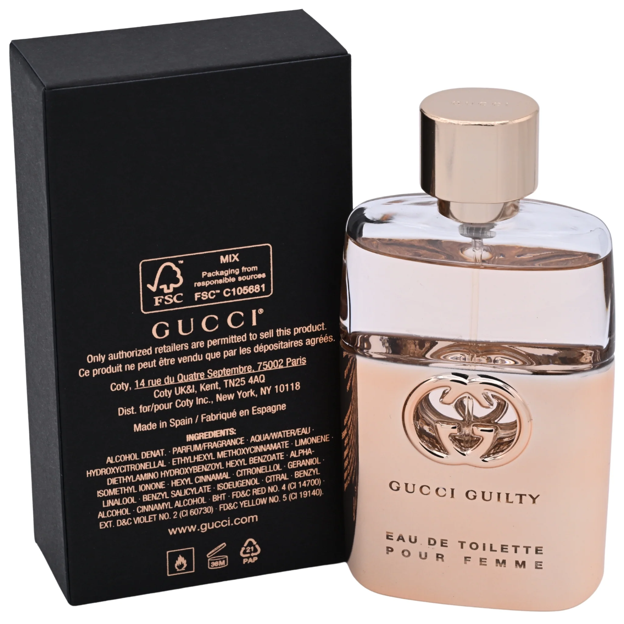 Gucci Guilty by Gucci for women EDT 1.6 / 1.7 oz New In Box - Image 4