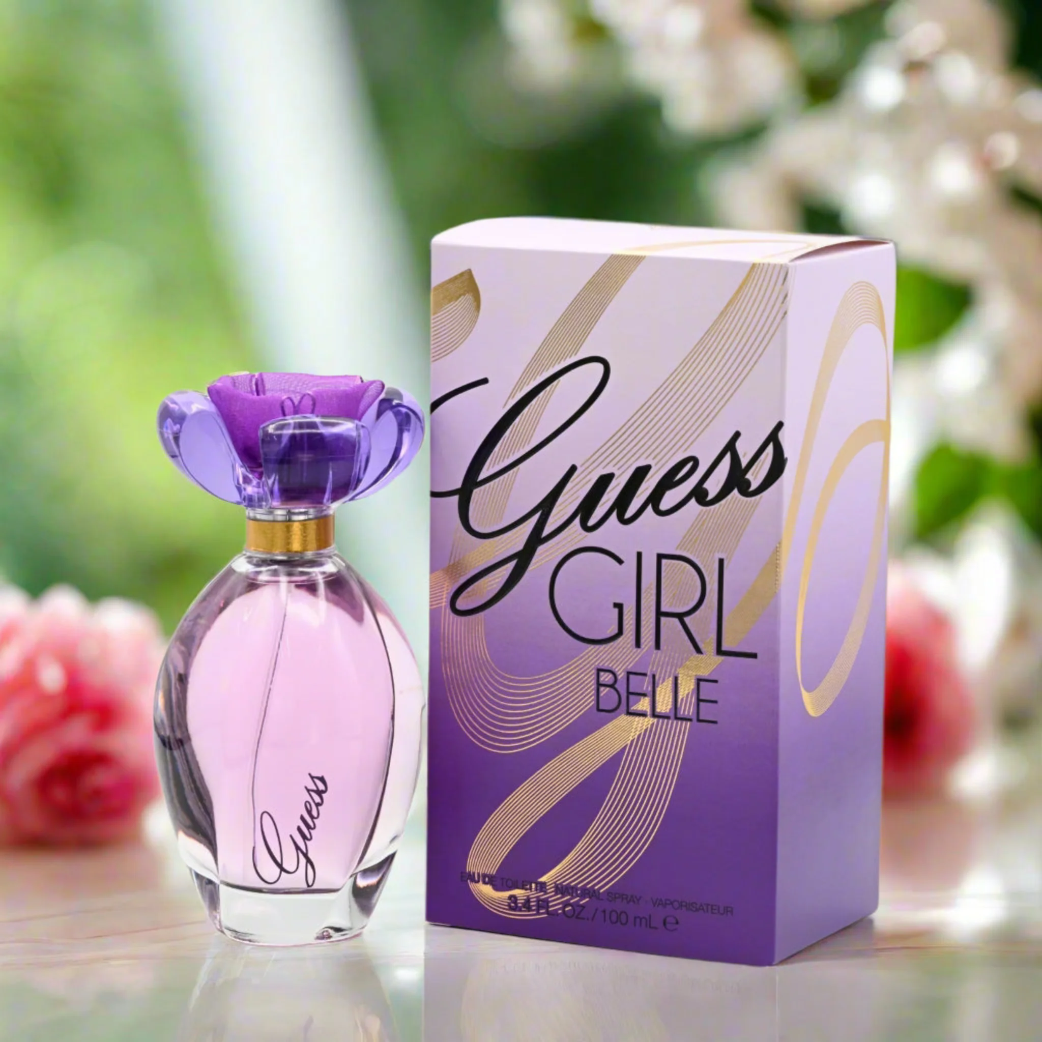 Guess GIRL BELLE by GUESS Spray 3.4 / 3.3 oz EDT Perfume For Women NEW IN BOX - Image 6