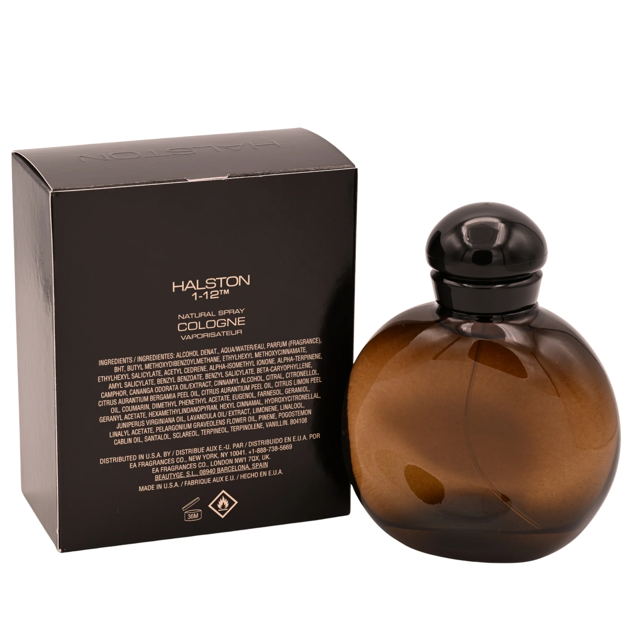 HALSTON 1-12 Cologne 4.2 oz Spray for Men New in Box I 12 - Image 4