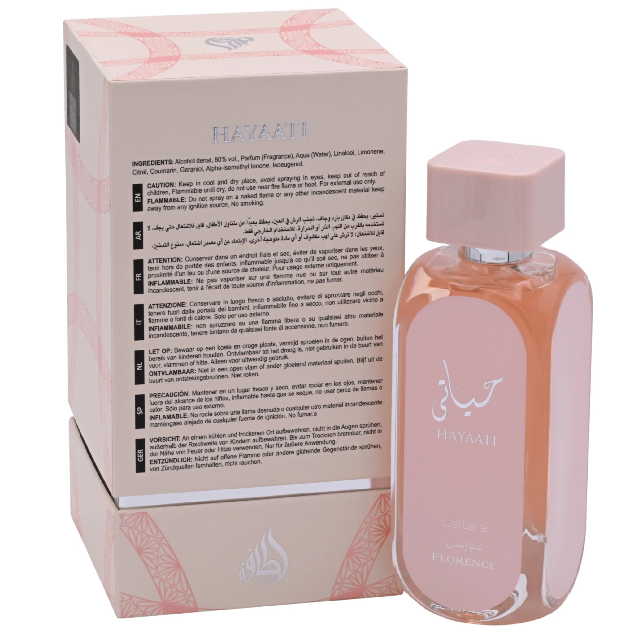 Hayaati Florence by Lattafa perfume for her EDP 3.3 / 3.4 oz New in Box - Image 4