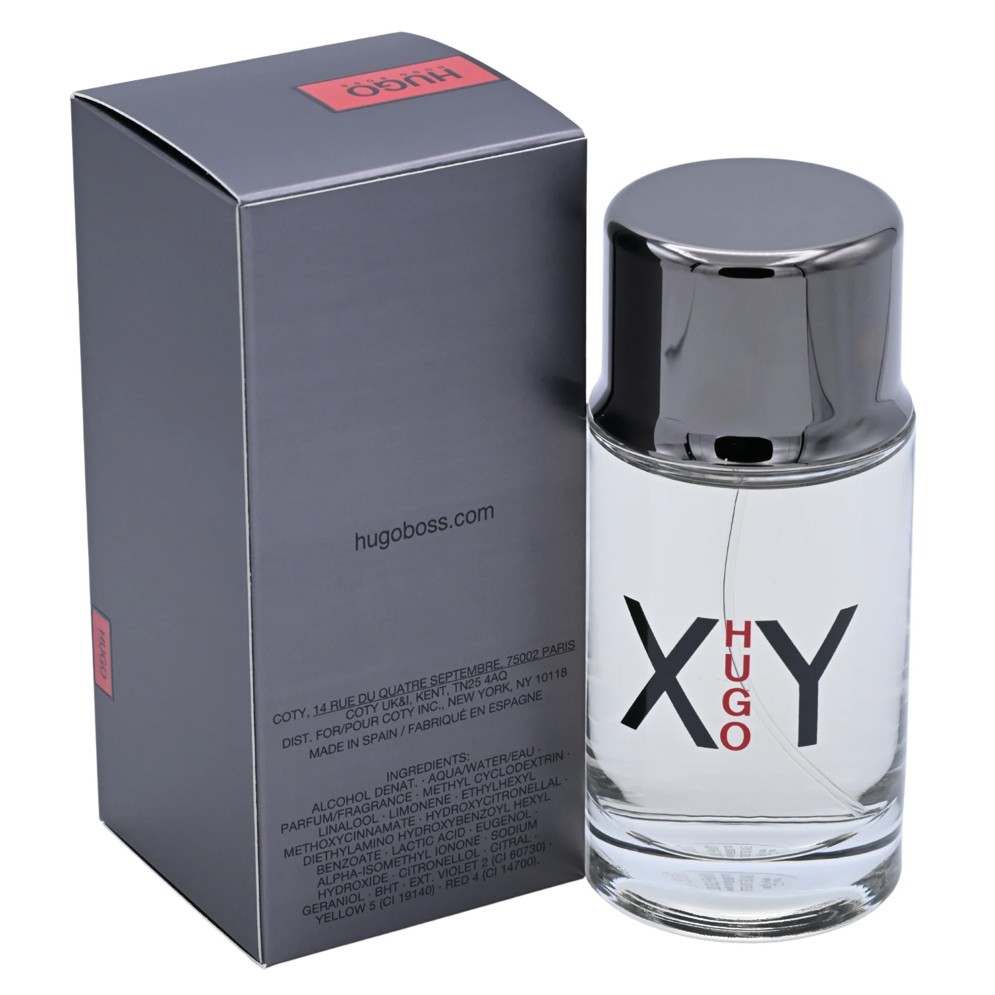 HUGO XY by HUGO BOSS 3.3 / 3.4 oz EDT Cologne Spray Men NEW IN BOX - Image 4
