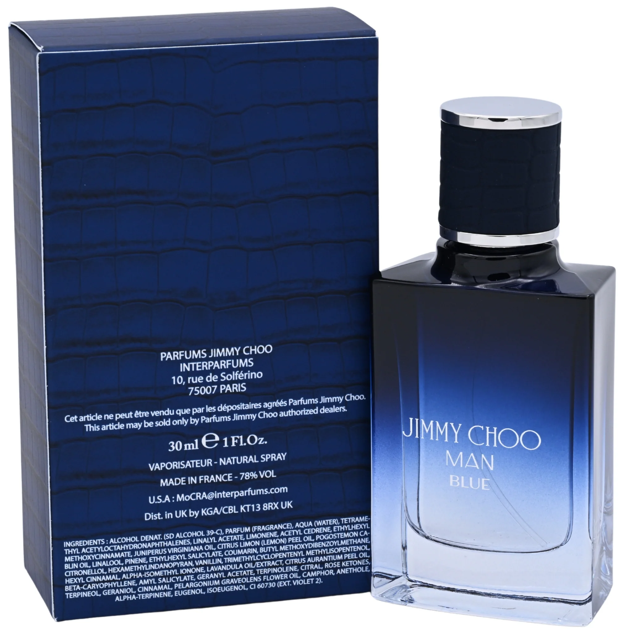 Jimmy Choo Man Blue by Jimmy Choo cologne for men EDT 1.0 oz New in Box - Image 4
