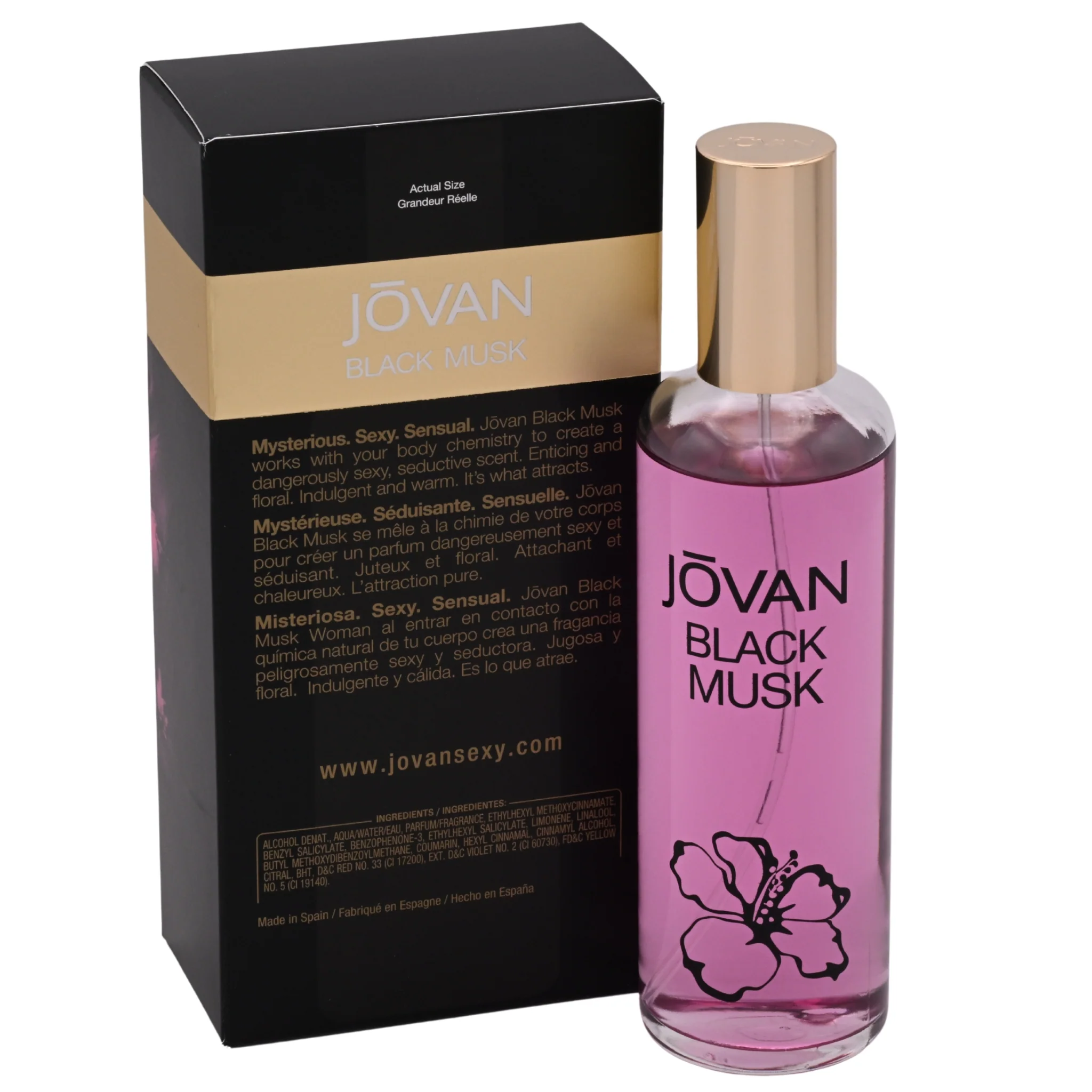 JOVAN BLACK Musk by Coty 3.25 oz EDC ForWomen New in Box - Image 4