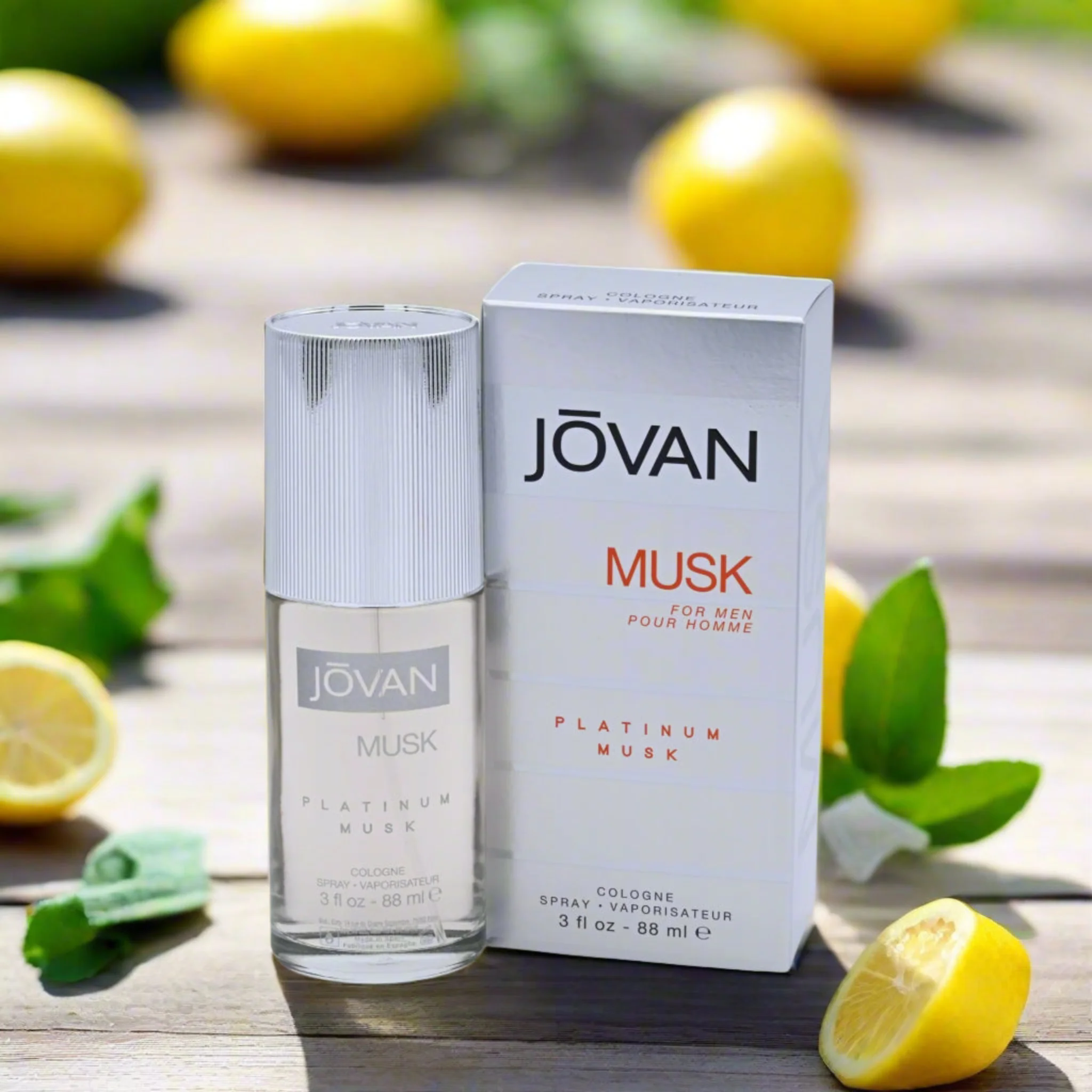 Jovan Platinum Musk by Jovan cologne for men EDC 3.0 oz New in Box - Image 8