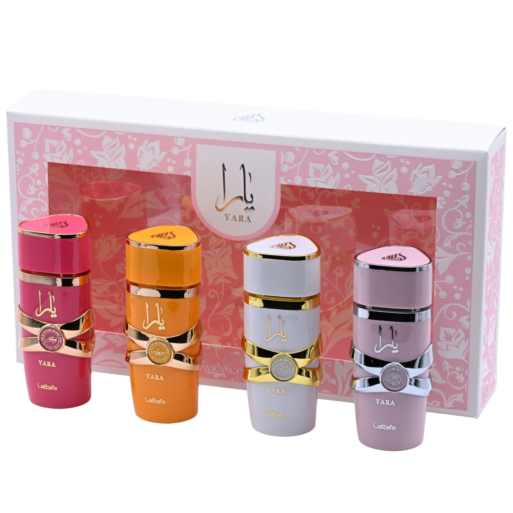 Lattafa My Yara Collection 4-Piece Eau de Parfum Spray Gift Set for Women (4 x 0.85 fl oz / 25 mL) - Image 4