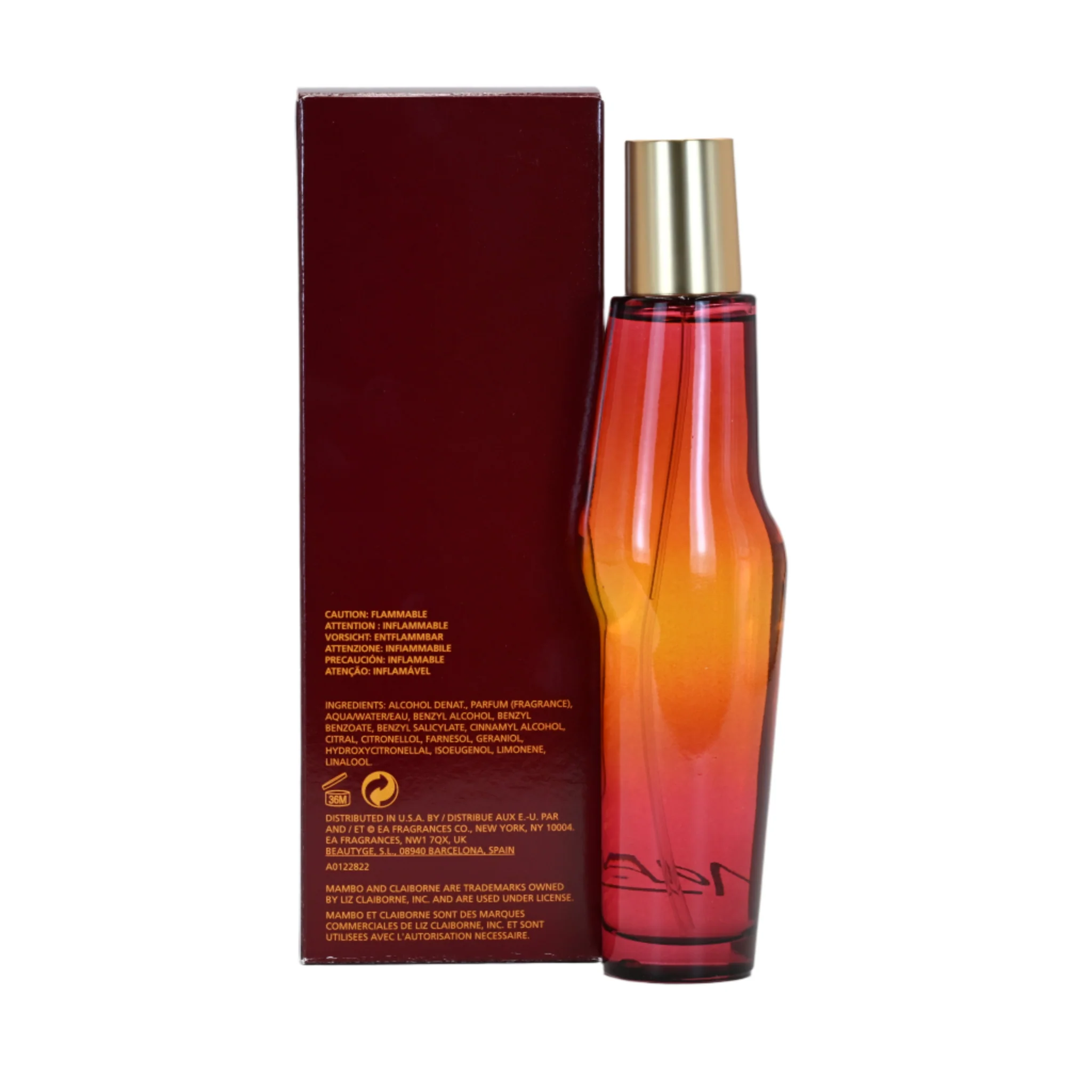MAMBO by LIZ CLAIBORNE Perfume 3.4 oz edp New in Retail Box - Image 3