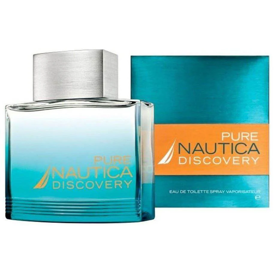 Nautica Pure Discovery for Men edt Cologne Spray 3.3 / 3.4 oz NEW IN BOX