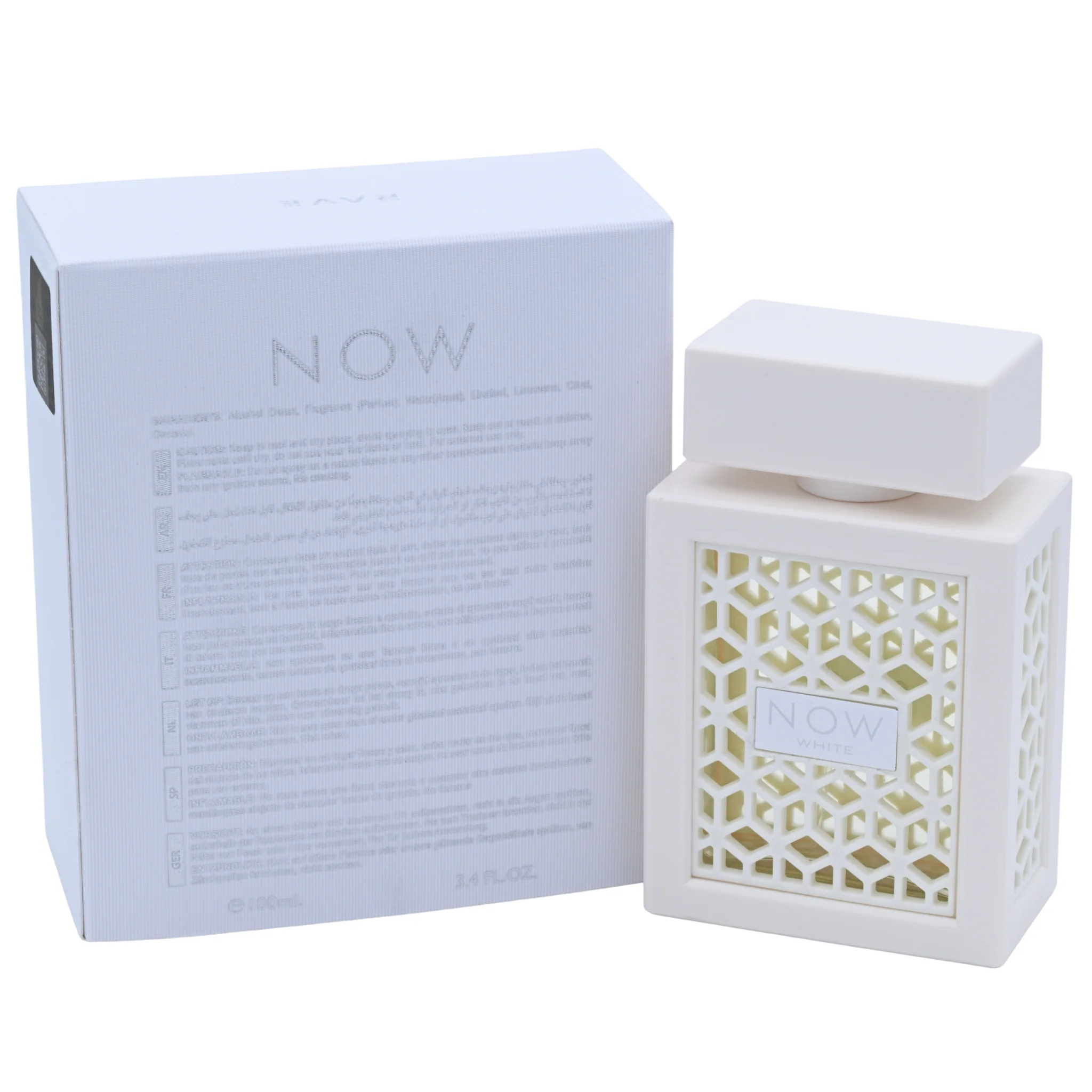 Now White Rave by Lattafa perfume unisex EDP 3.3 / 3.4 oz New in Box - Image 4