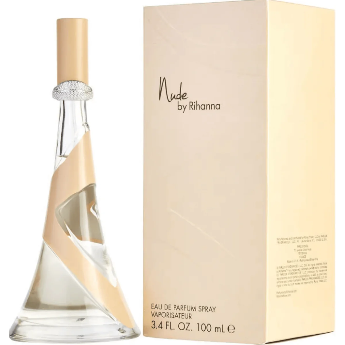 Nude by Rihanna perfume for women EDP 3.3 / 3.4 oz new in Box