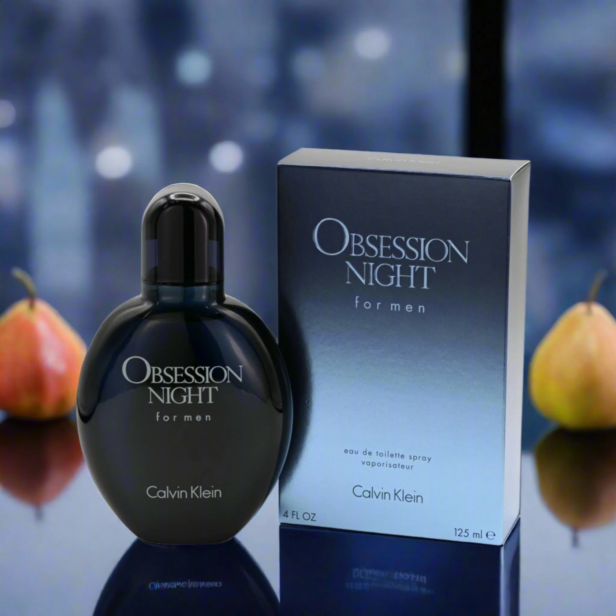 OBSESSION NIGHT by Calvin Klein 4 / 4.0 oz EDT Cologne for Men New In Box - Image 6