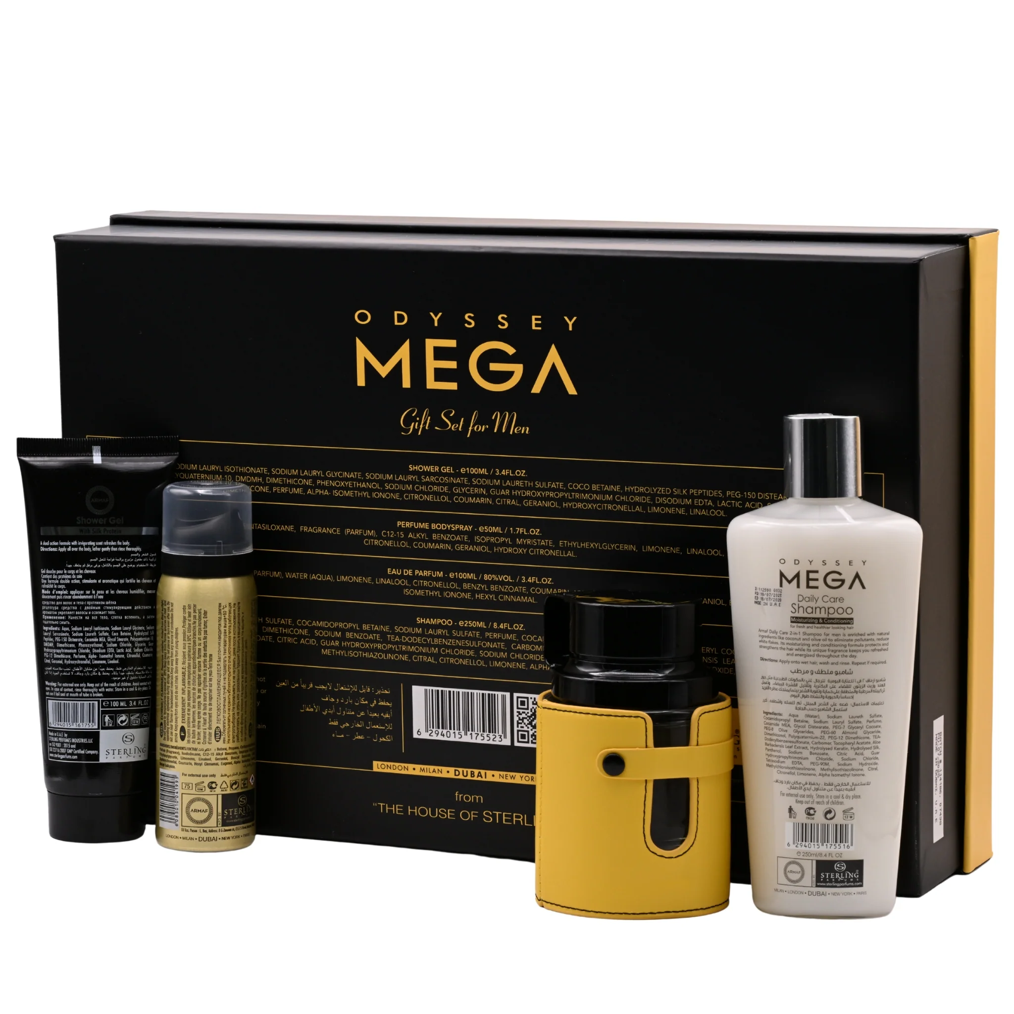 Odyssey Mega Limited Edition by Armaf 4 pcs gift set for men EDP New in Box - Image 3