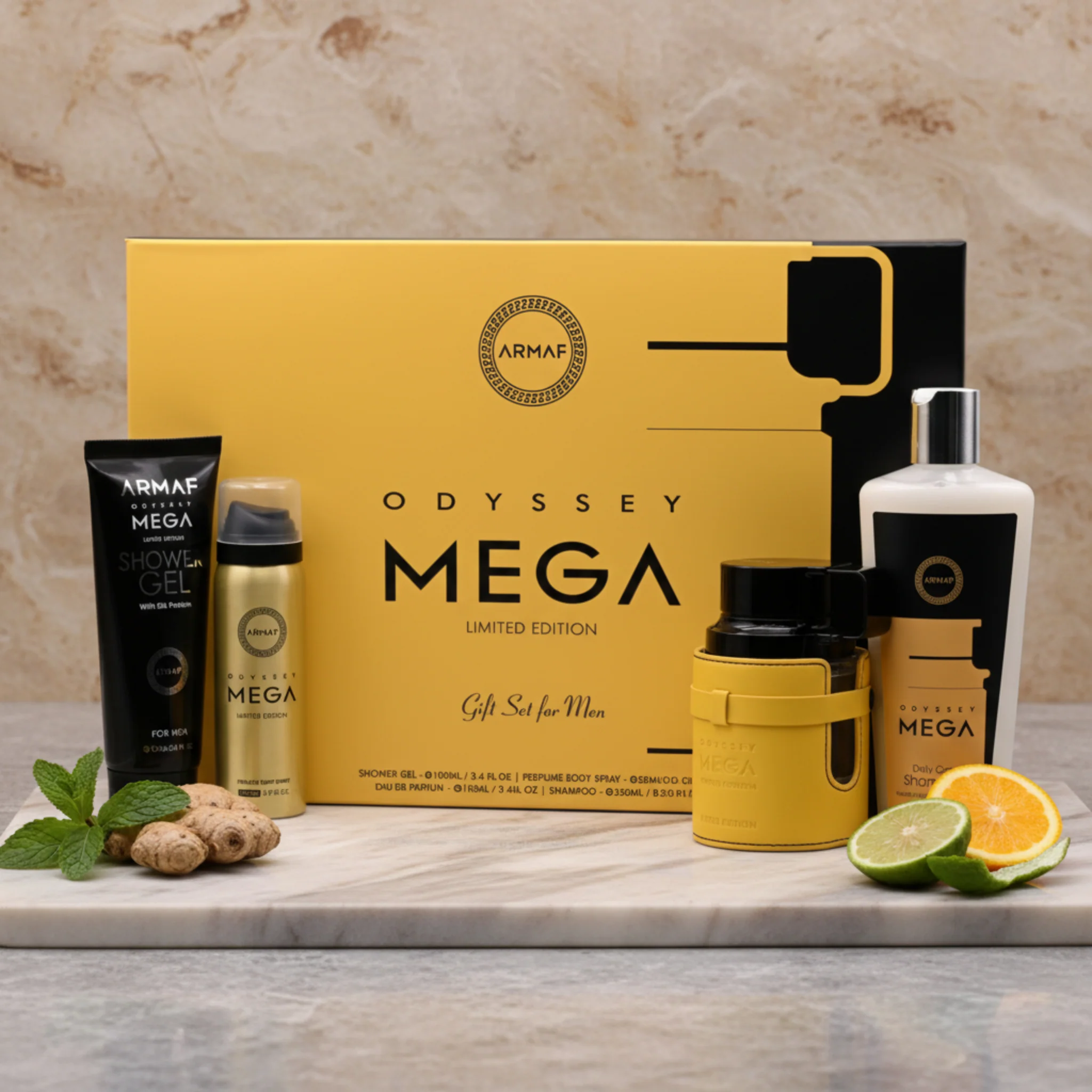 Odyssey Mega Limited Edition by Armaf 4 pcs gift set for men EDP New in Box - Image 6