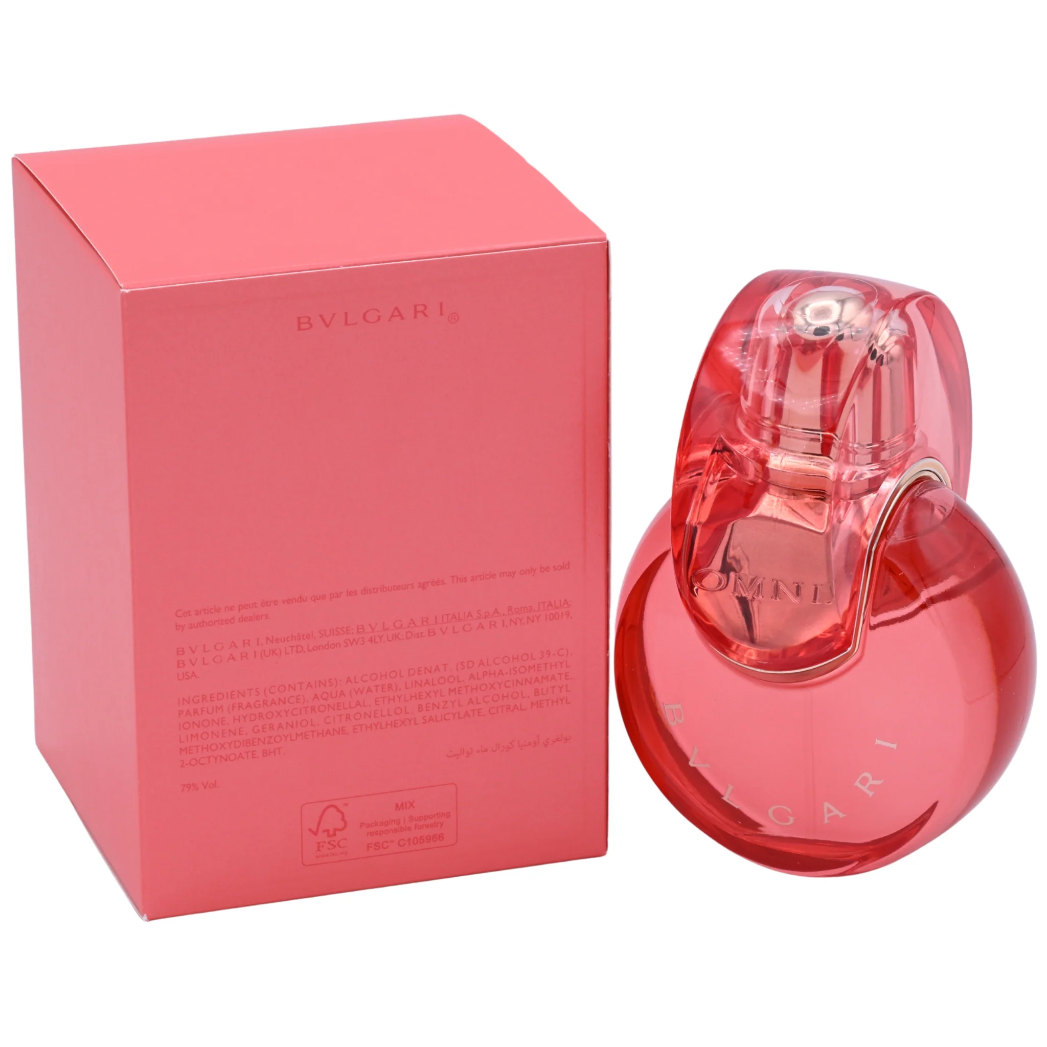 Omnia Coral by Bvlgari for women EDT 3.3 / 3.4 oz New in Box - Image 4