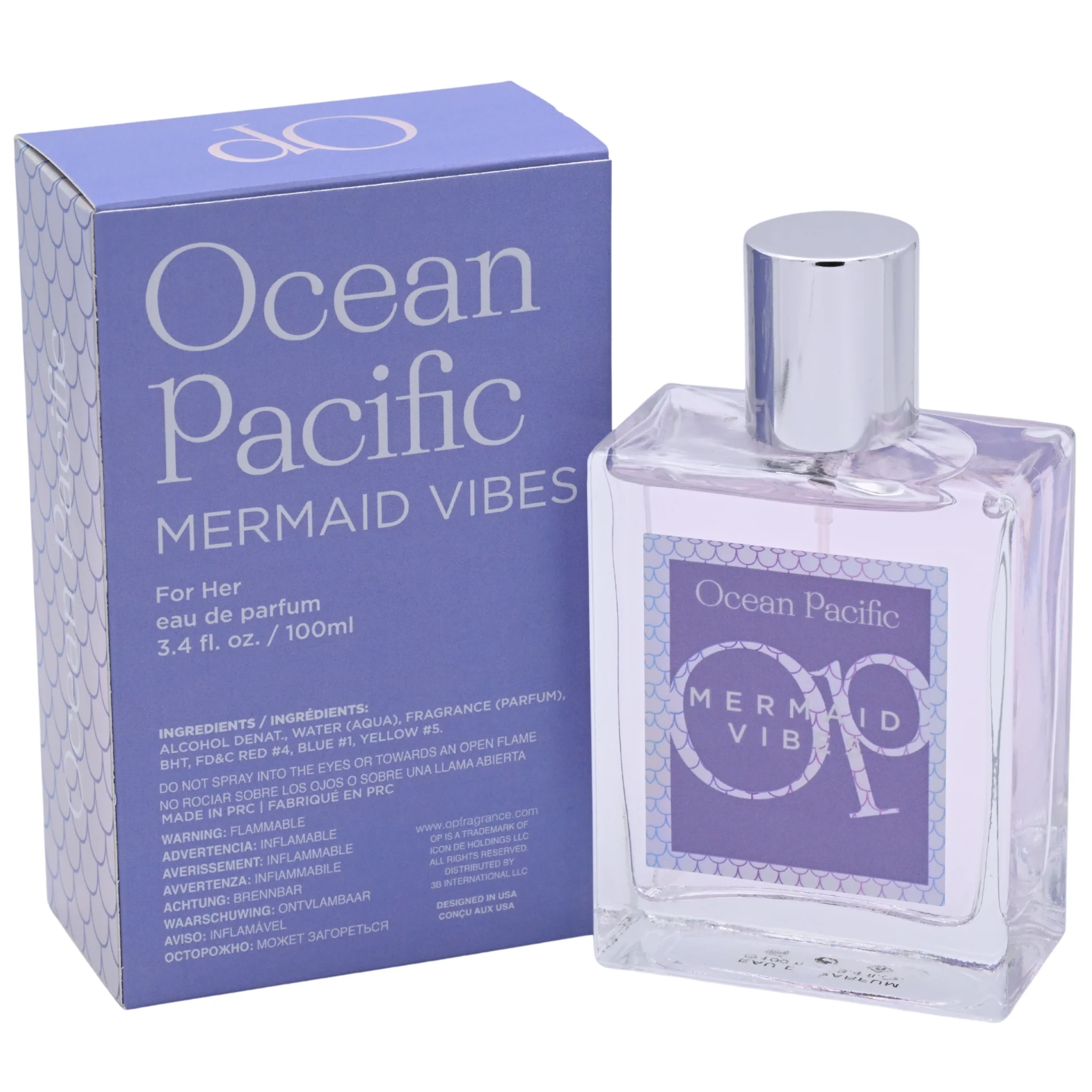Op Mermaid Vibes by Ocean Pacific perfume for women EDP 3.3 / 3.4 oz New In Box - Image 4