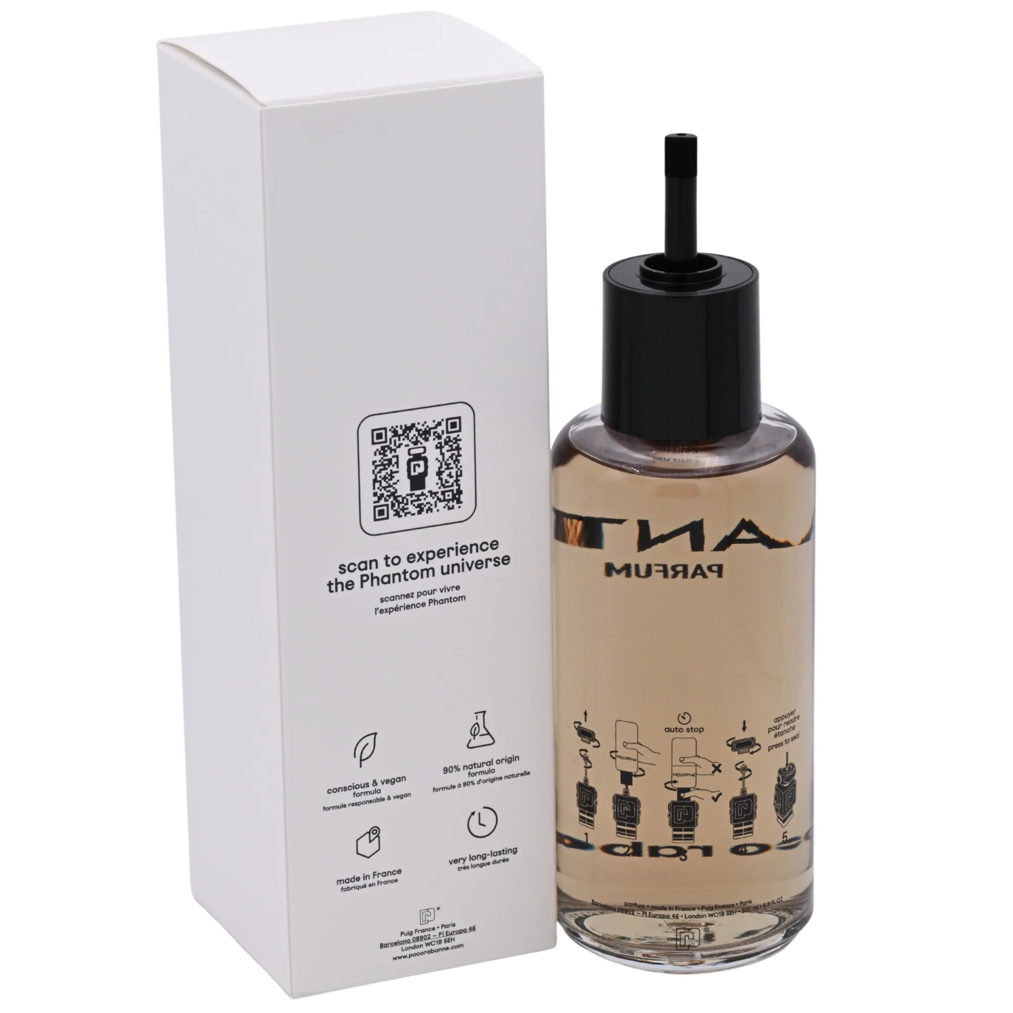Paco Rabanne Phantom Eau de Parfum Refill for Men 6.8 oz (200 ml) by Rabanne - Image 4