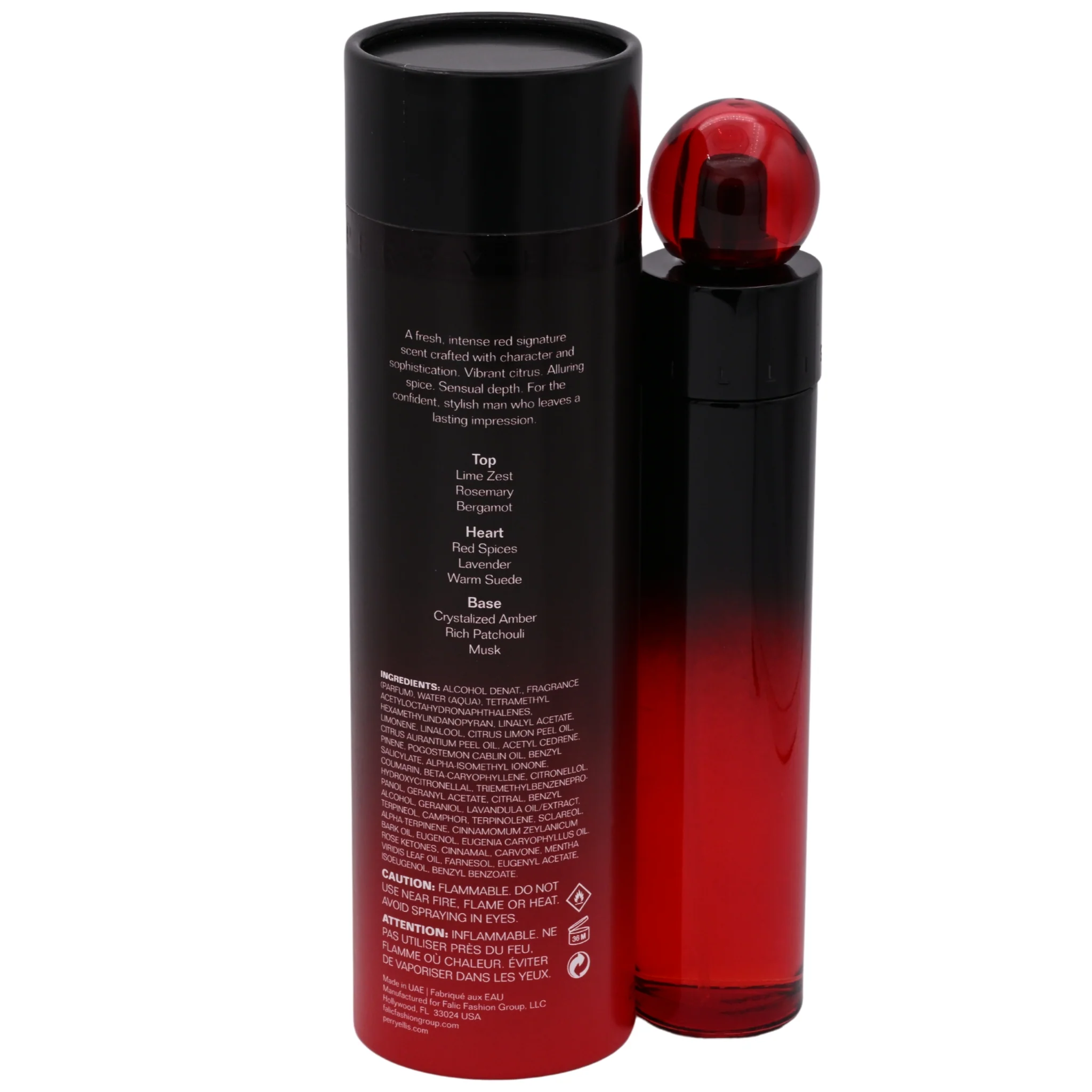 Perry Ellis 360 Red Profumo Eau de Parfum Spray for Men 3.4 oz (100 ml) New Retail Box - Image 3