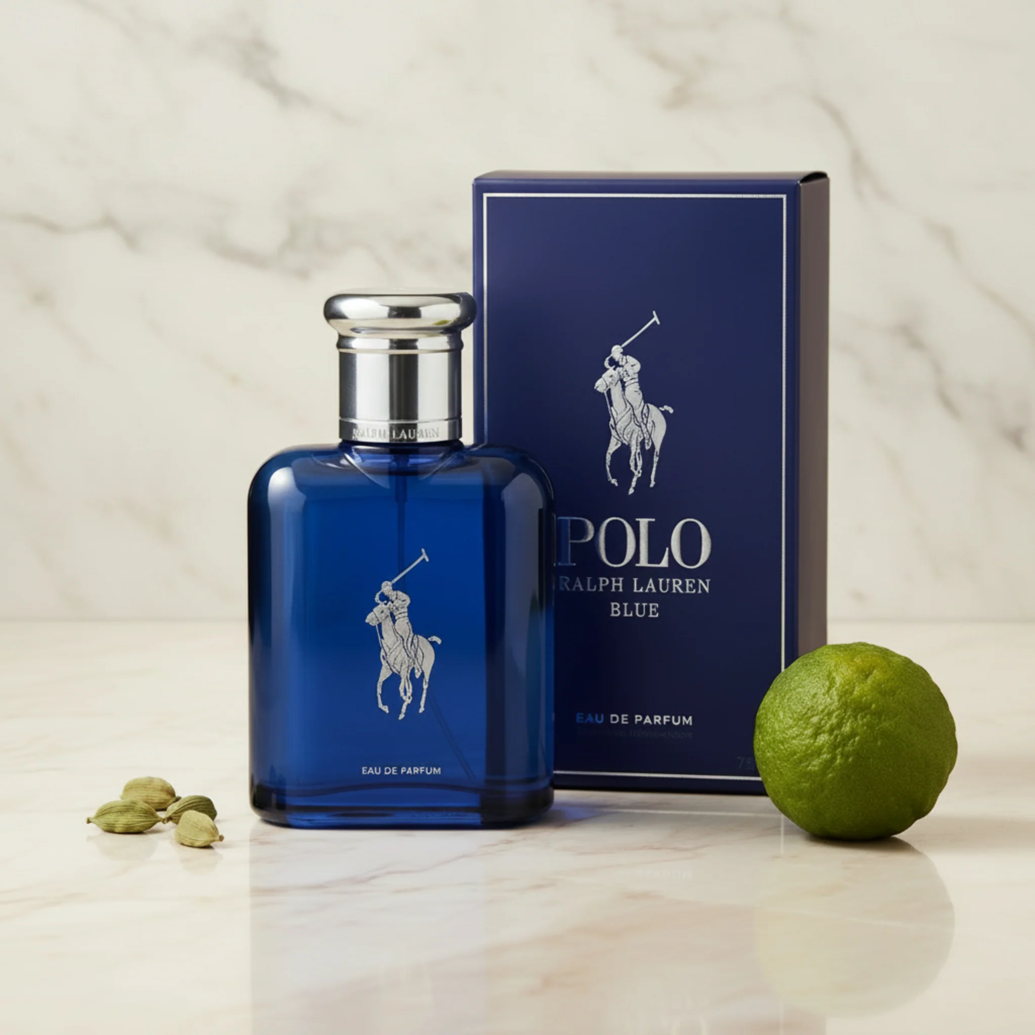Polo Blue (Refillable) by Ralph Lauren cologne for men EDP 2.5 oz New in Box - Image 8