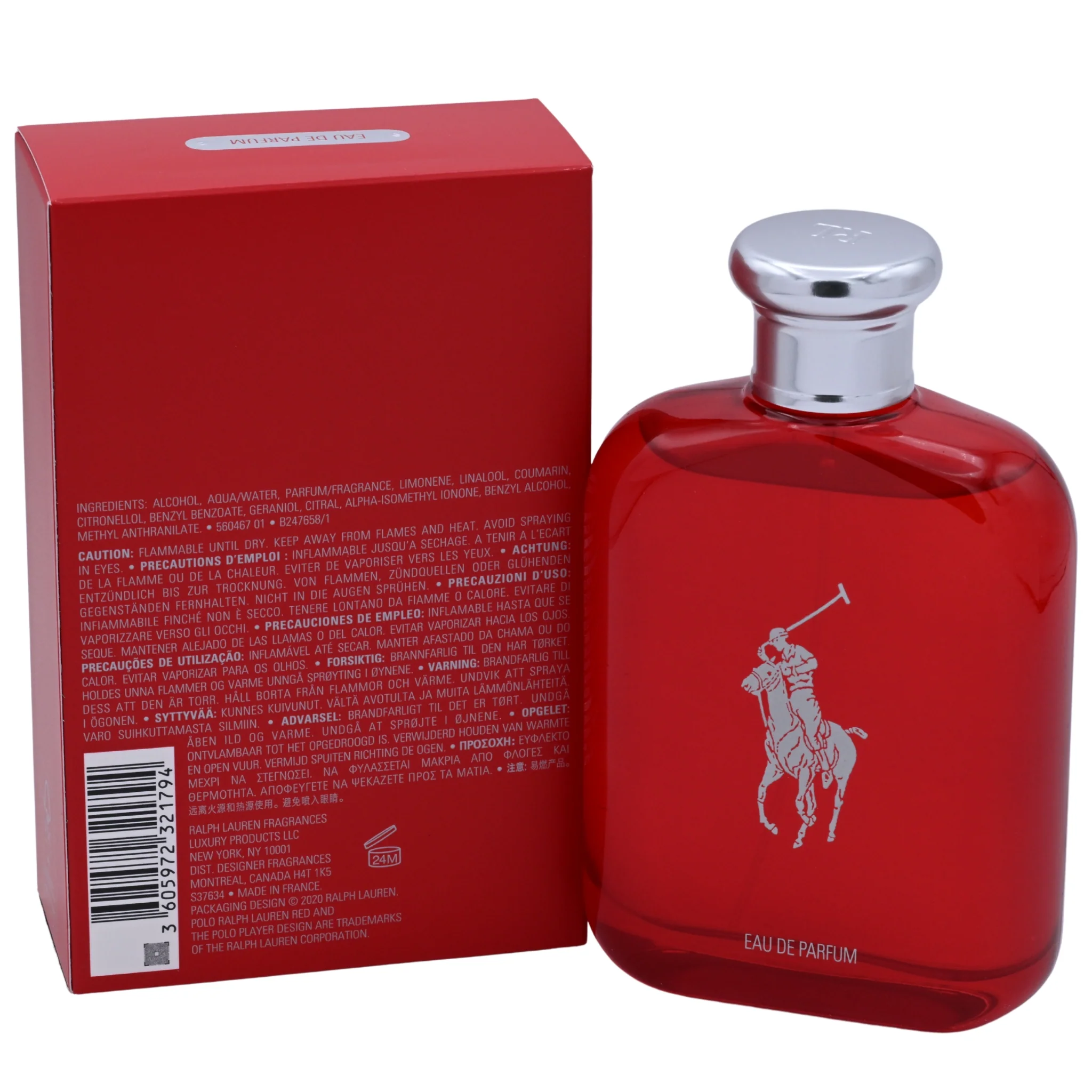 Polo Red by Ralph Lauren cologne for men EDP 4.2 oz New in Box - Image 4