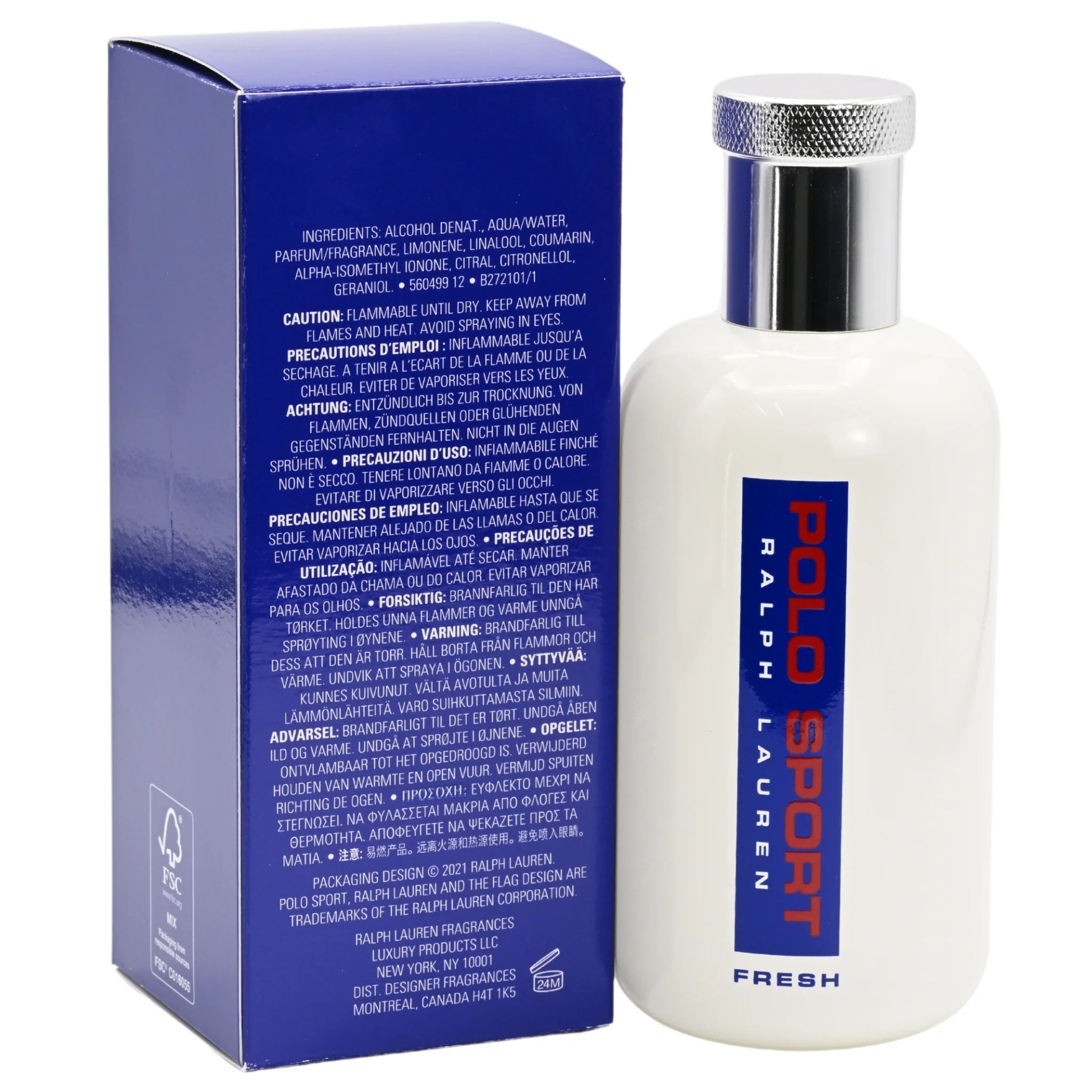 POLO SPORT FRESH by Ralph Lauren cologne for men EDT 4.2 oz New in Box - Image 3