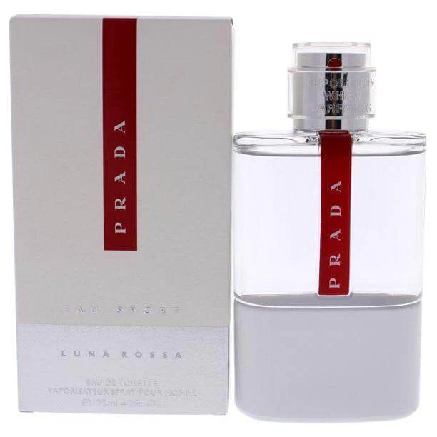 Prada Luna Rossa Eau Sport by Prada cologne for men EDT 4.2 oz New in Box