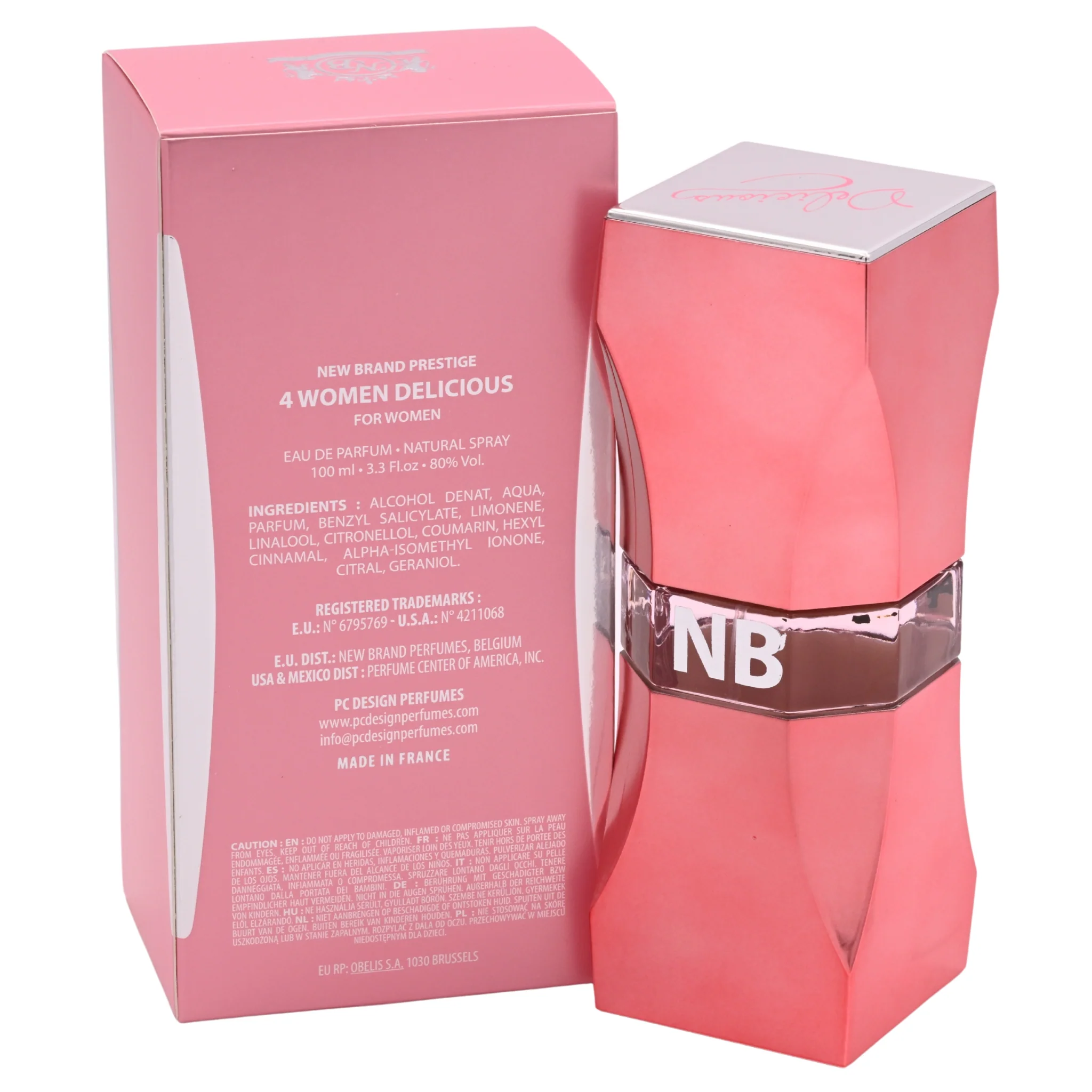Prestige 4 Women Delicious by New Brand perfume EDP 3.3 /3.4 oz New In Box - Image 4