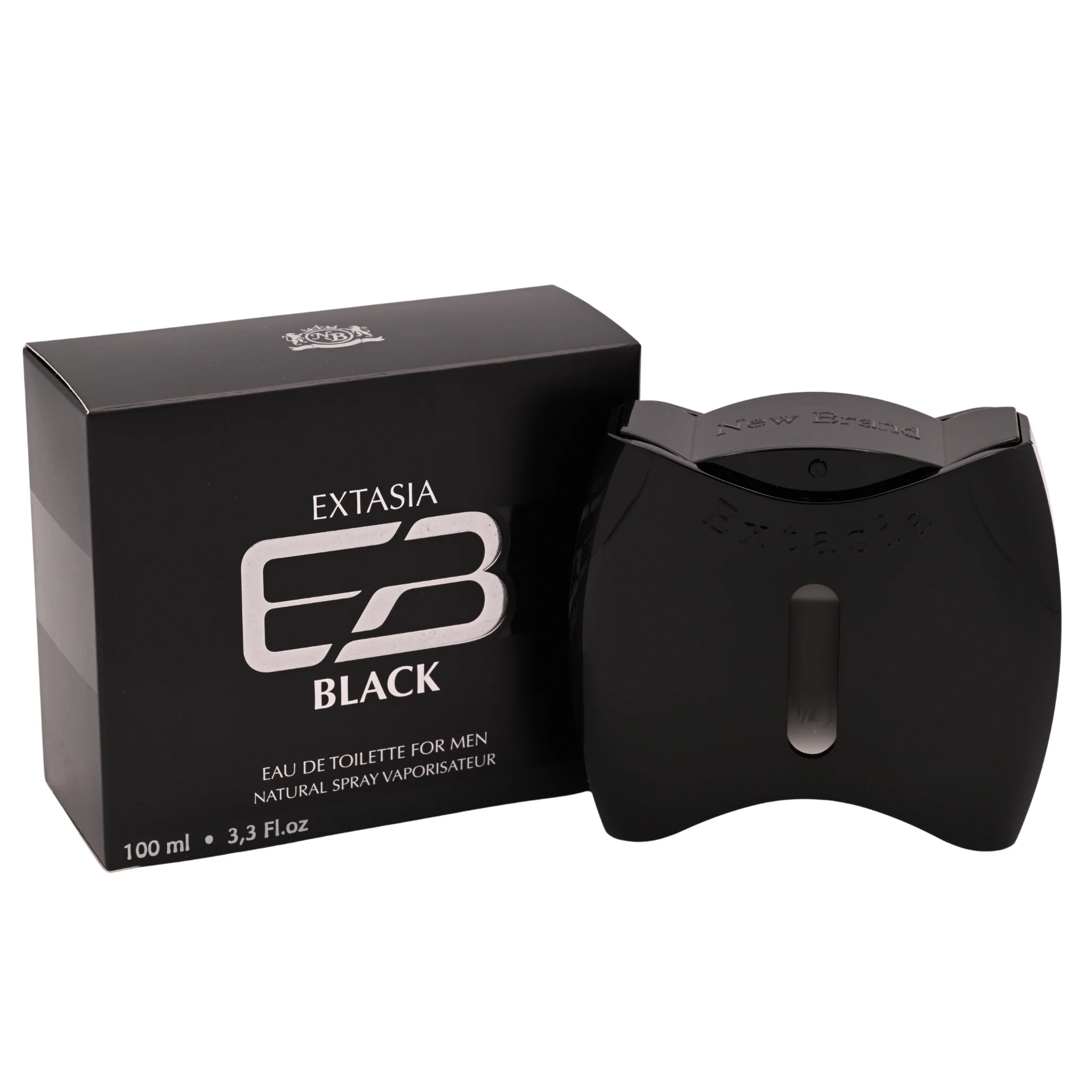 Prestige Extasia Black by New Brand cologne for men EDT 3.3 /3.4 oz New In Box