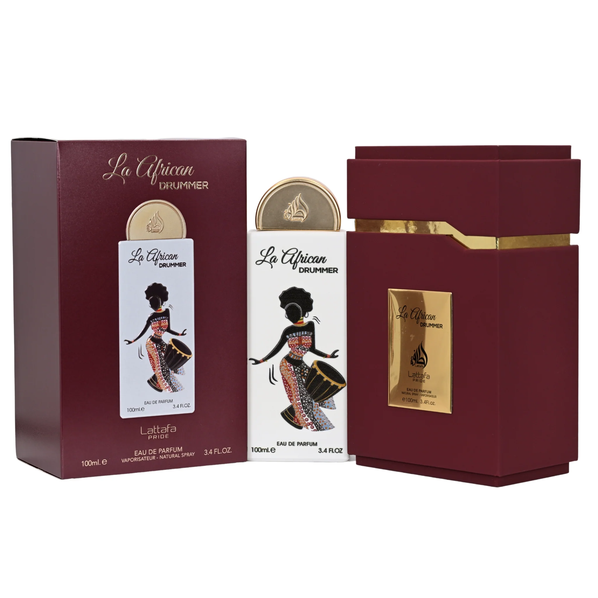 Pride La African Drummer Lattafa perfume unisex EDP 3.3 / 3.4 oz New in Box - Image 5